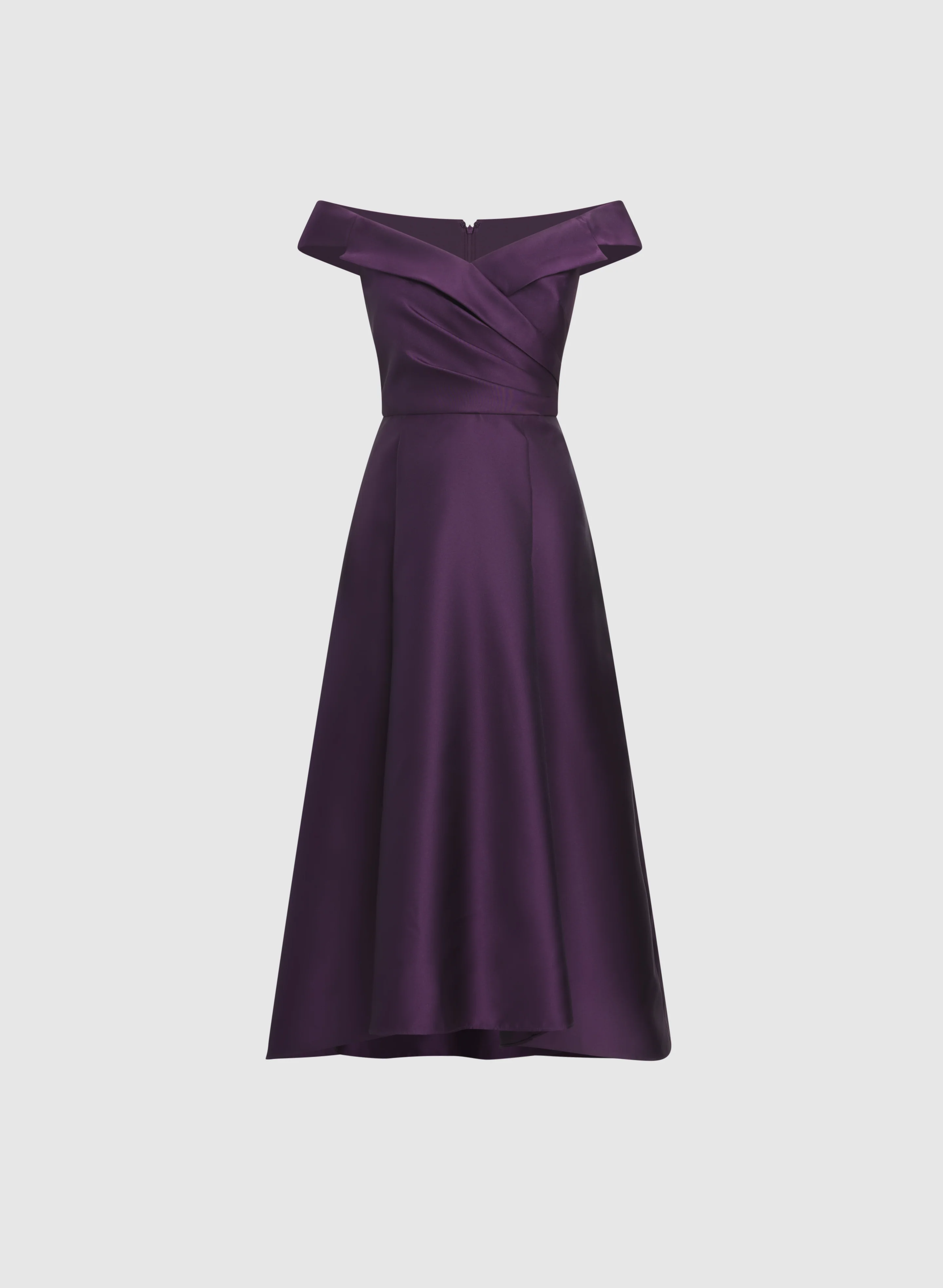 Adrianna Papell - Off-The-Shoulder Mikado Dress - Image 5