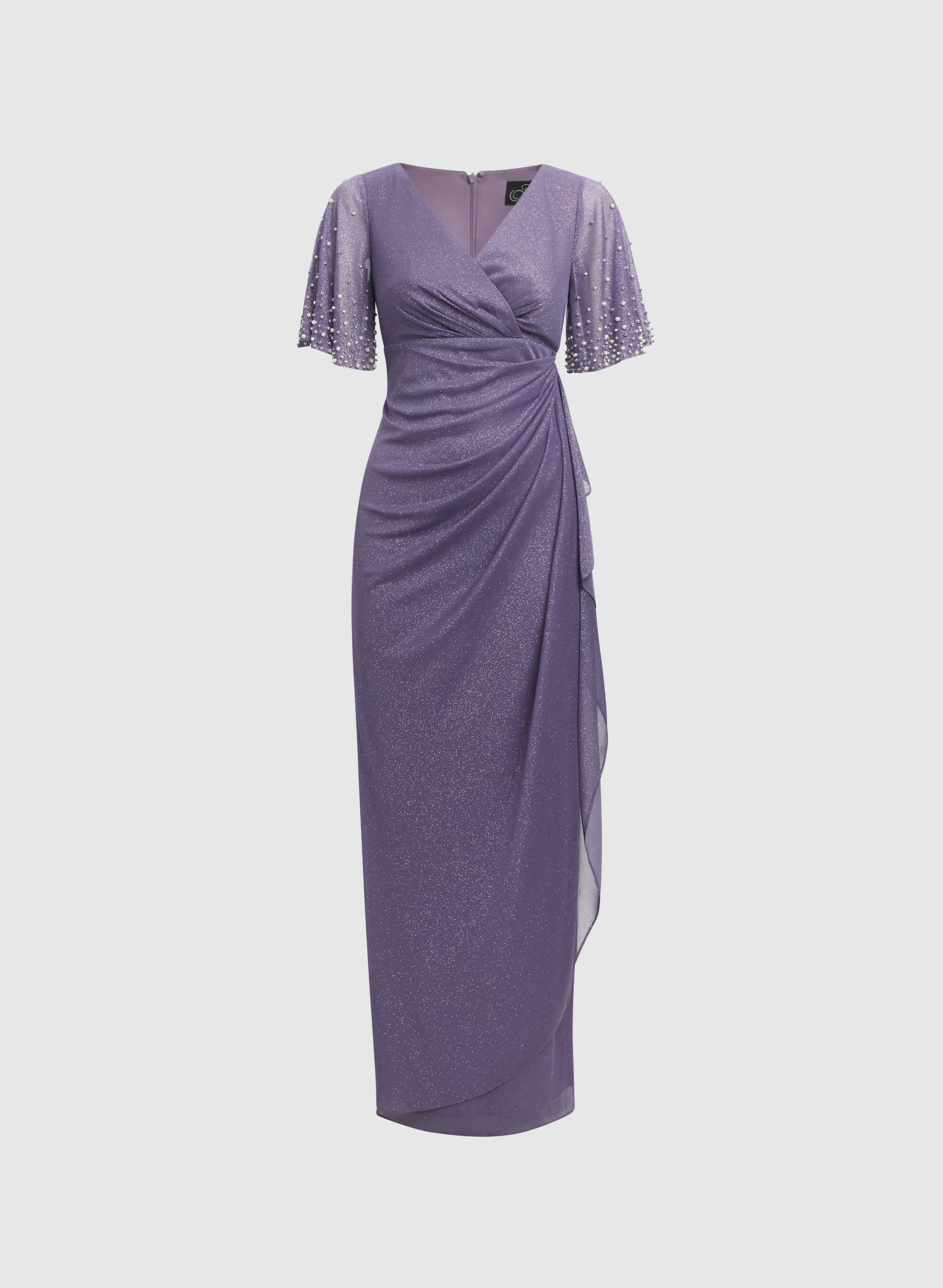 Alex Evenings - Pearl Shimmer Dress - Image 5
