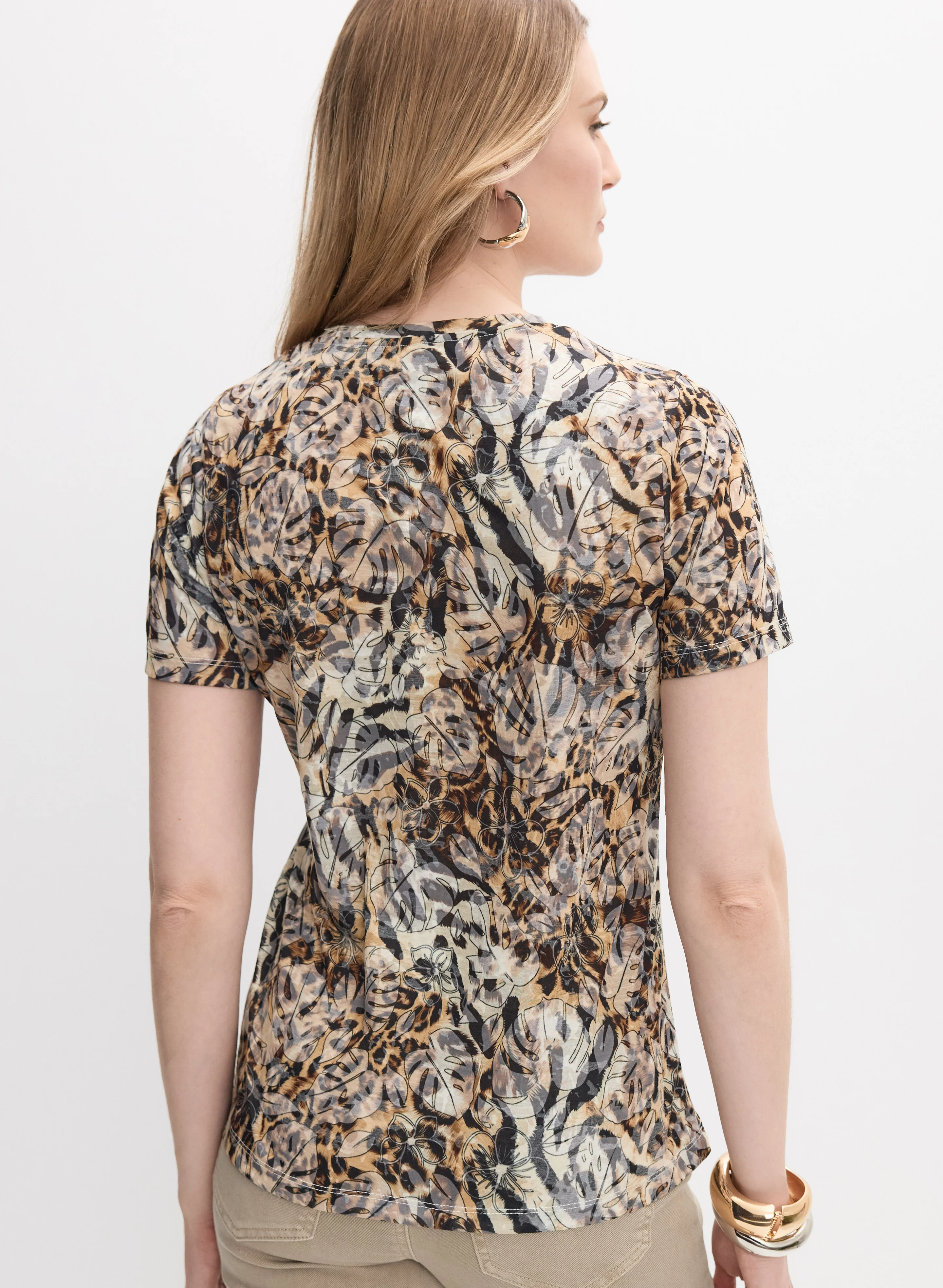 Animal Print T-Shirt - Image 4