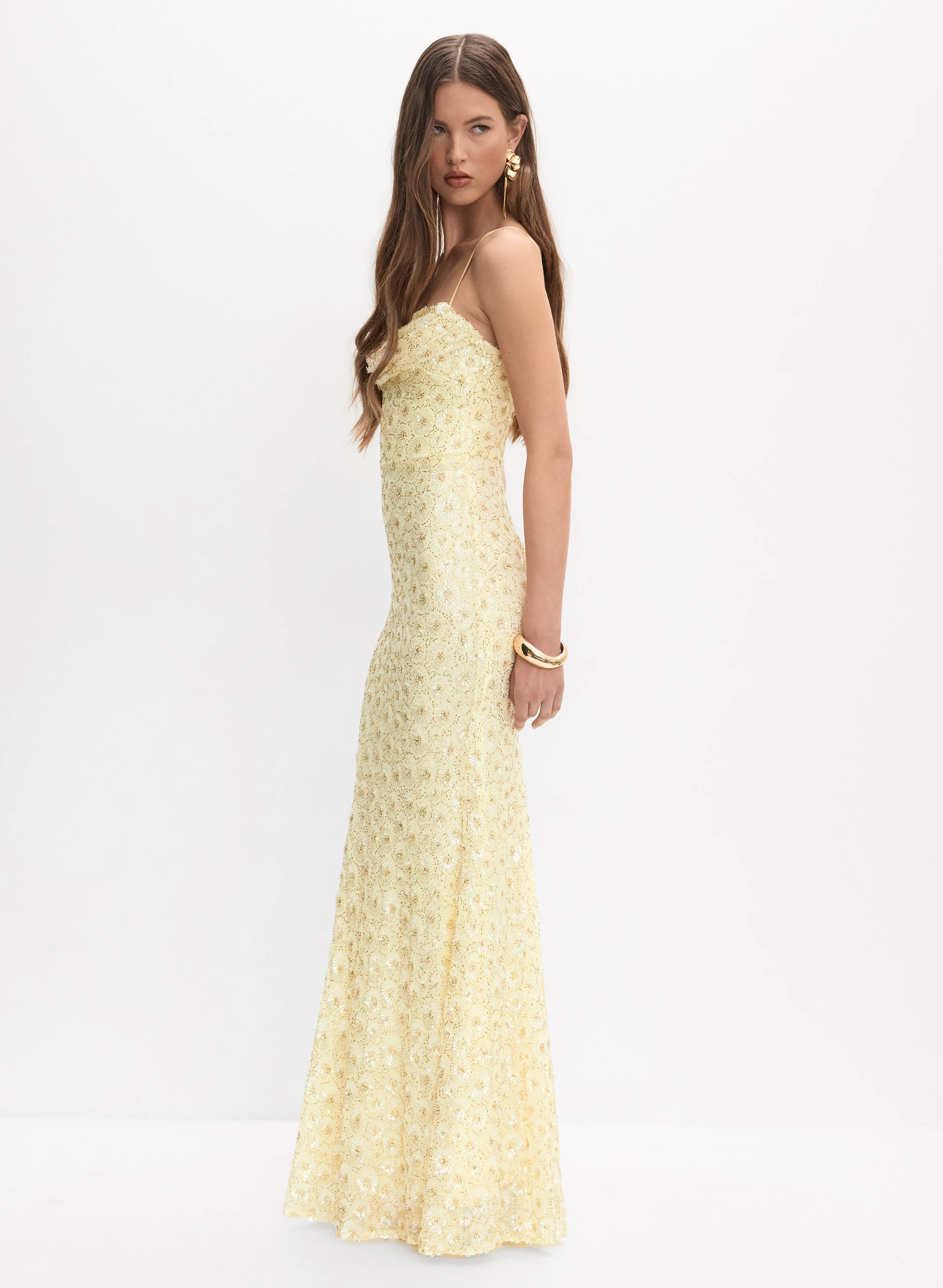 Beaded Sequin Dress - Image 9