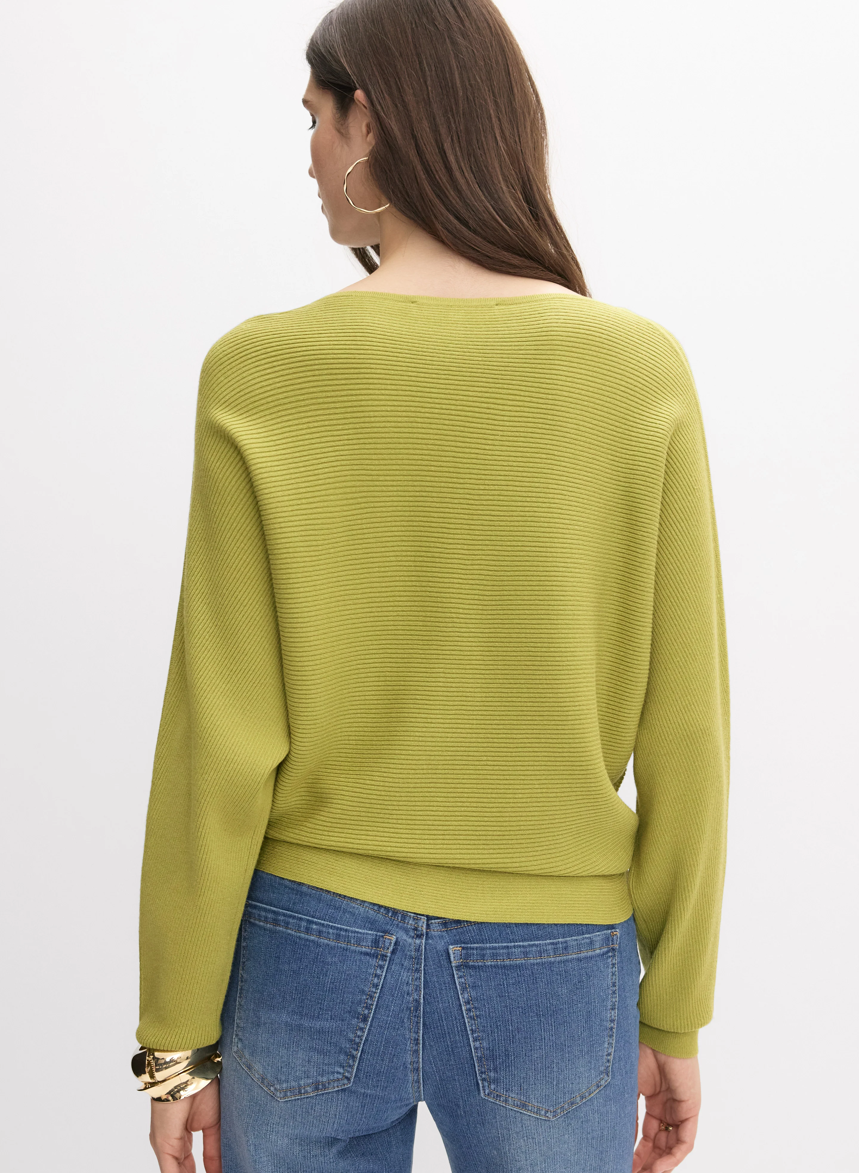 Boat Neck Sweater - Image 4