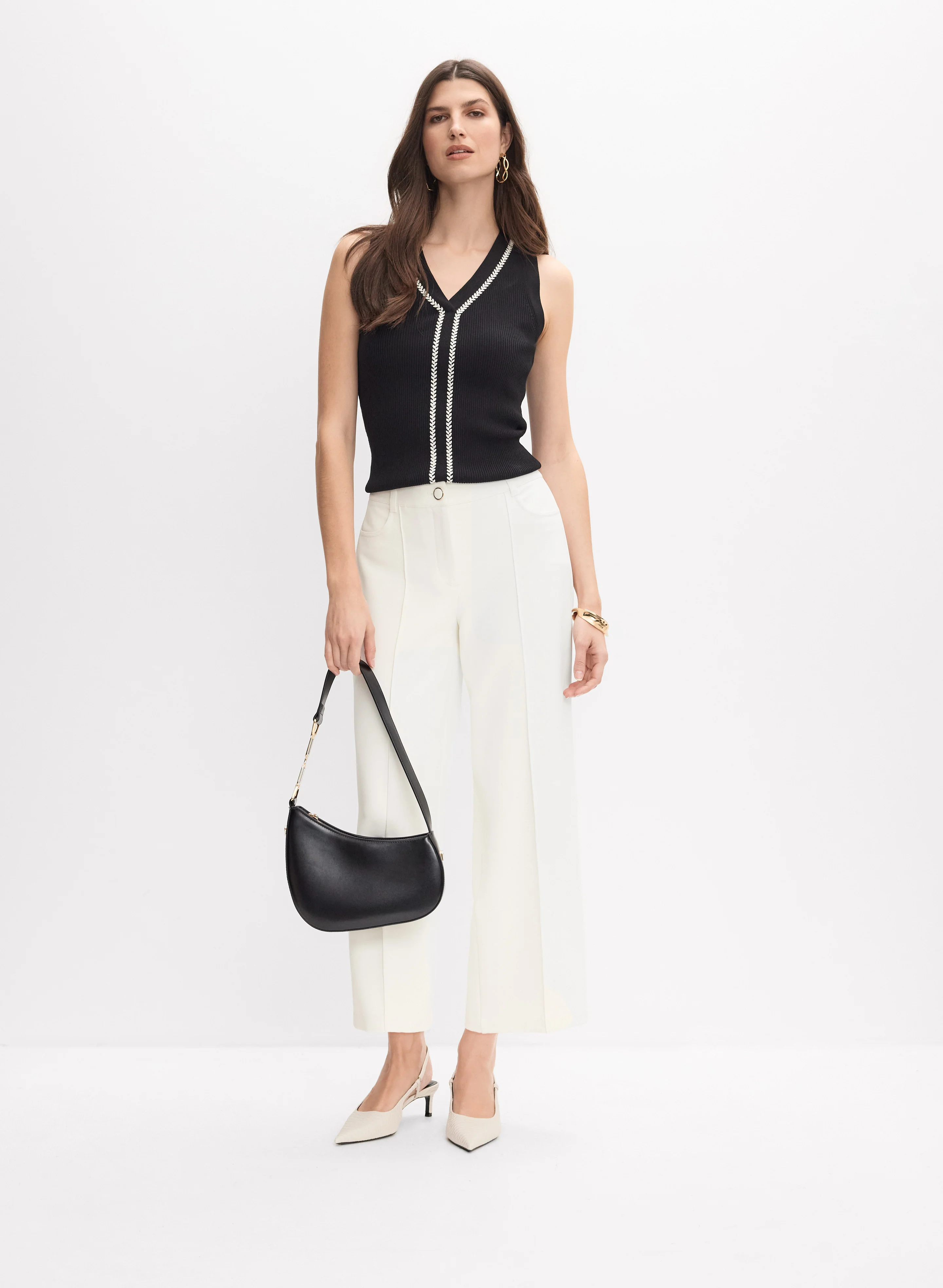 Braid Trim Knit Cami - Image 3