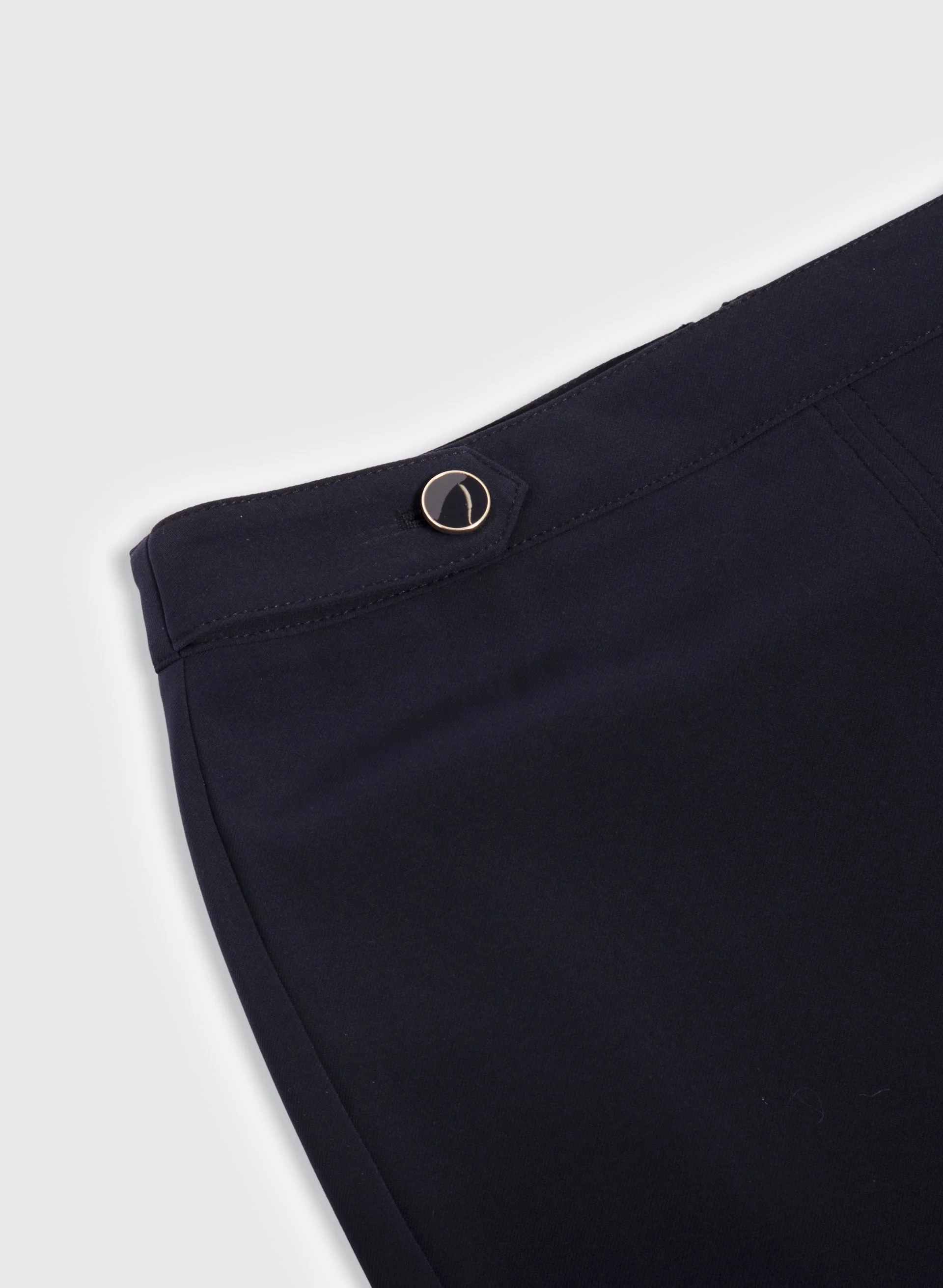 Button Tab Pencil Skirt - Image 5