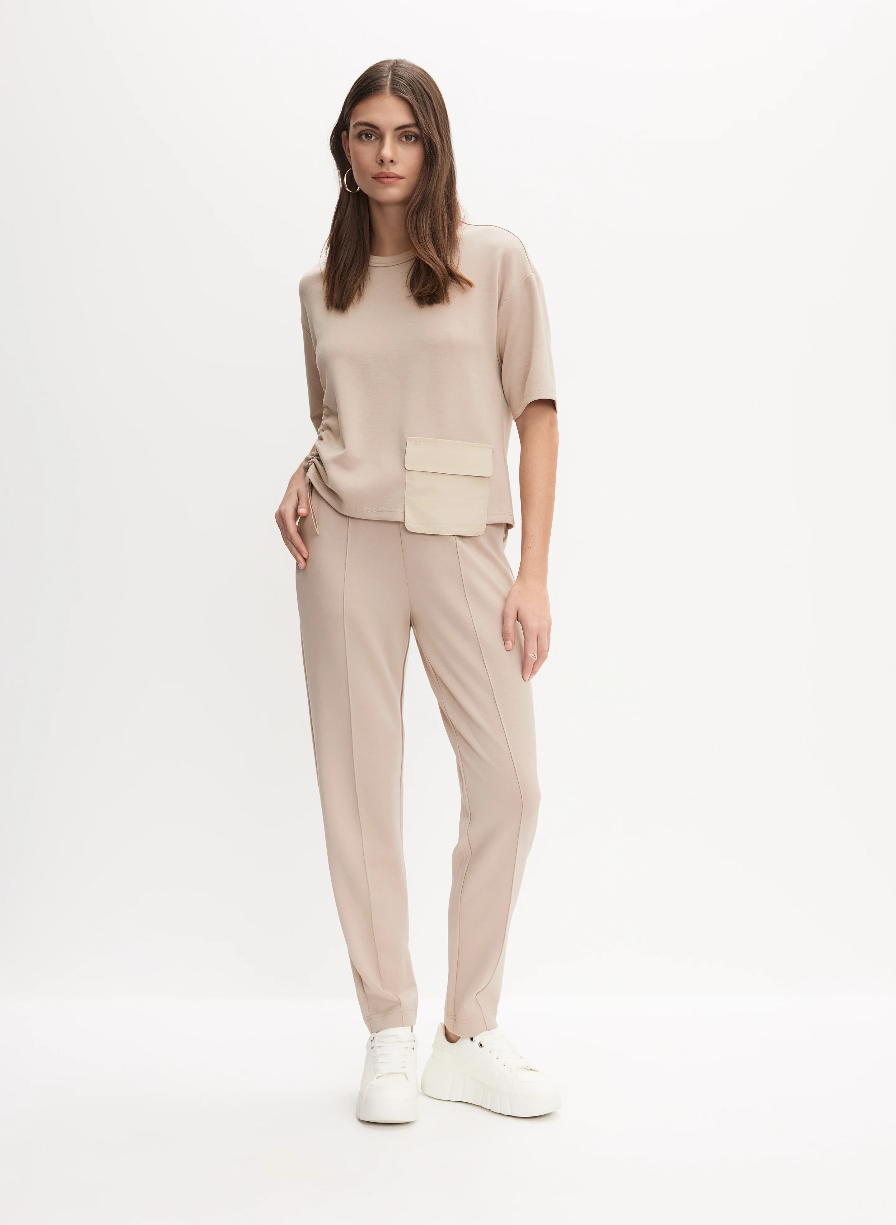 Cargo Pocket Drawstring Top - Image 3
