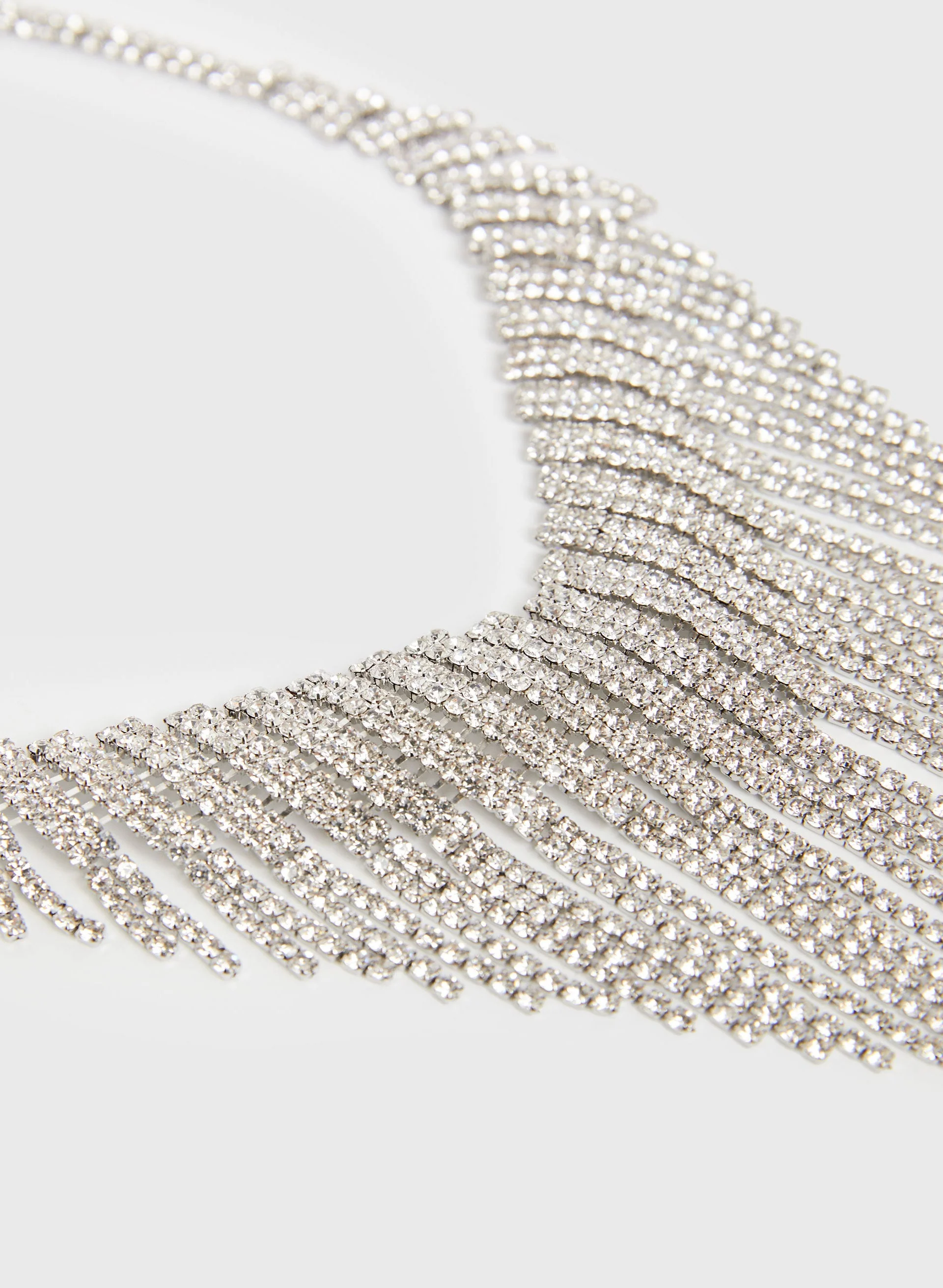Cascading Crystal Necklace - Image 2