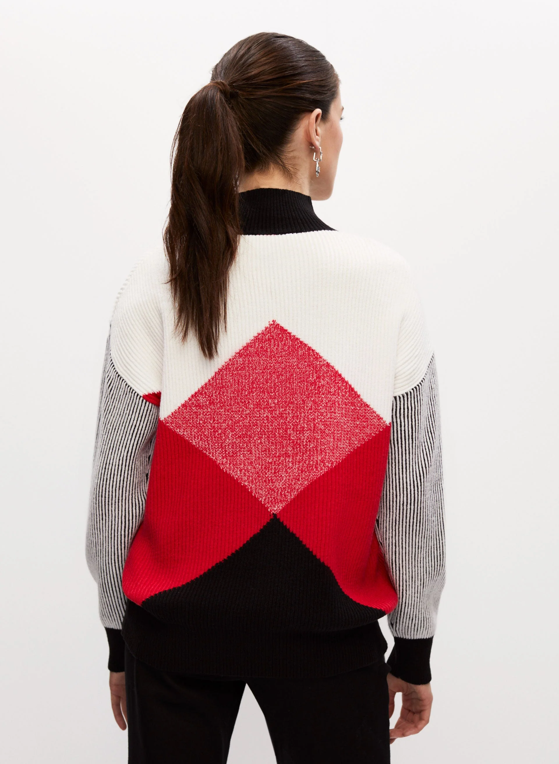 Colour Block Sweater - Image 4