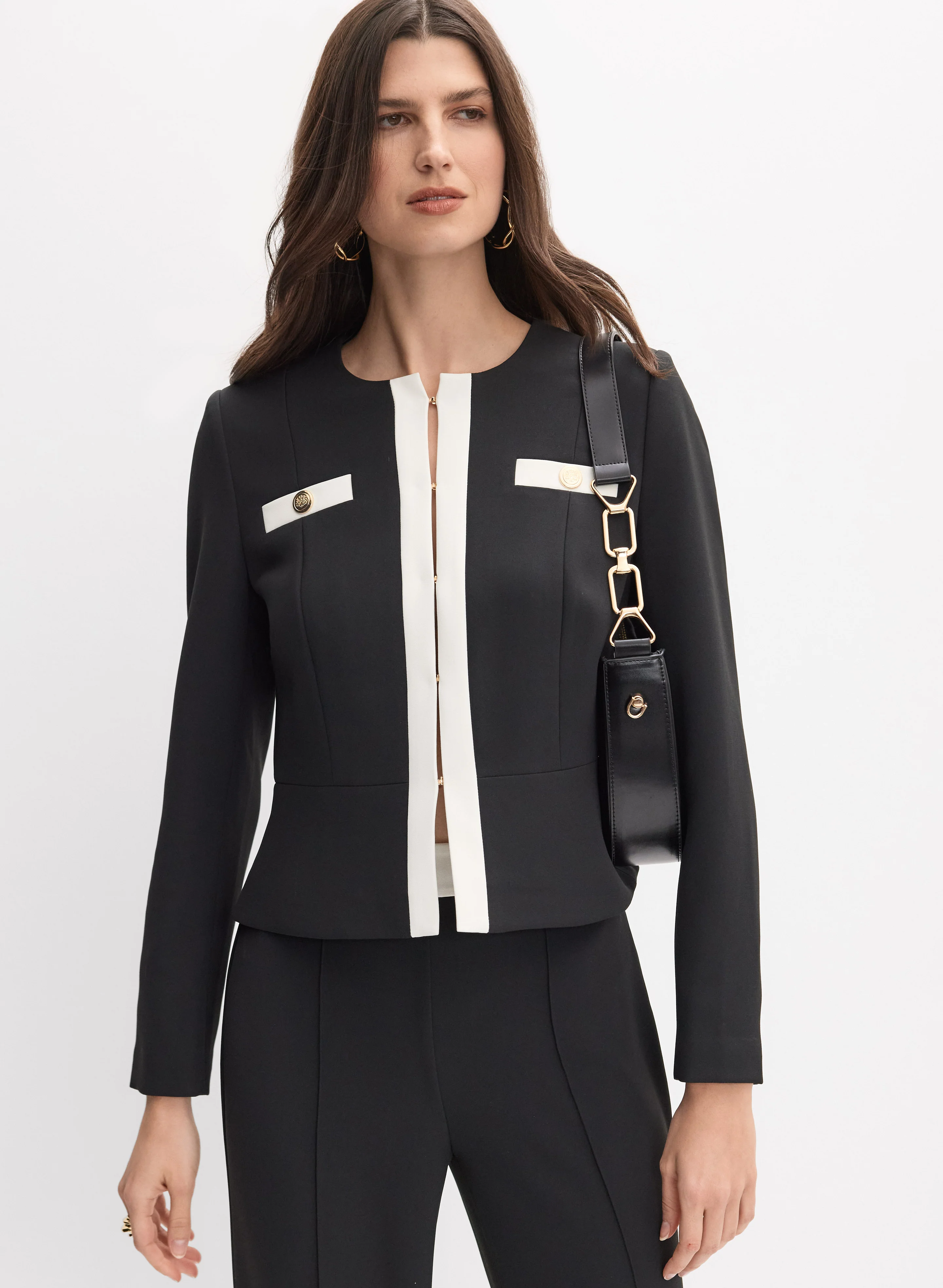 Contrast Detail Jacket
