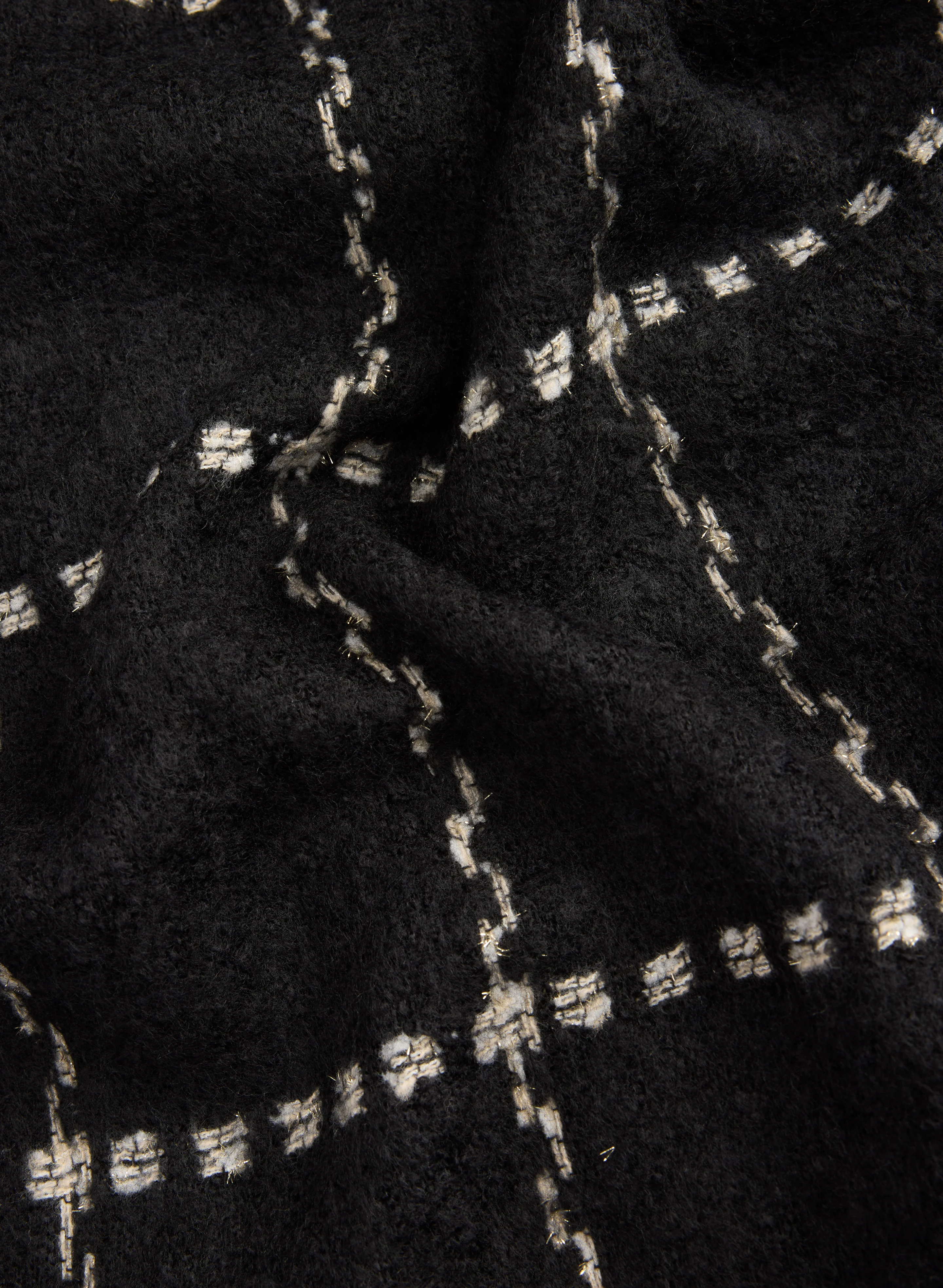 Contrast Stitch Scarf - Image 2