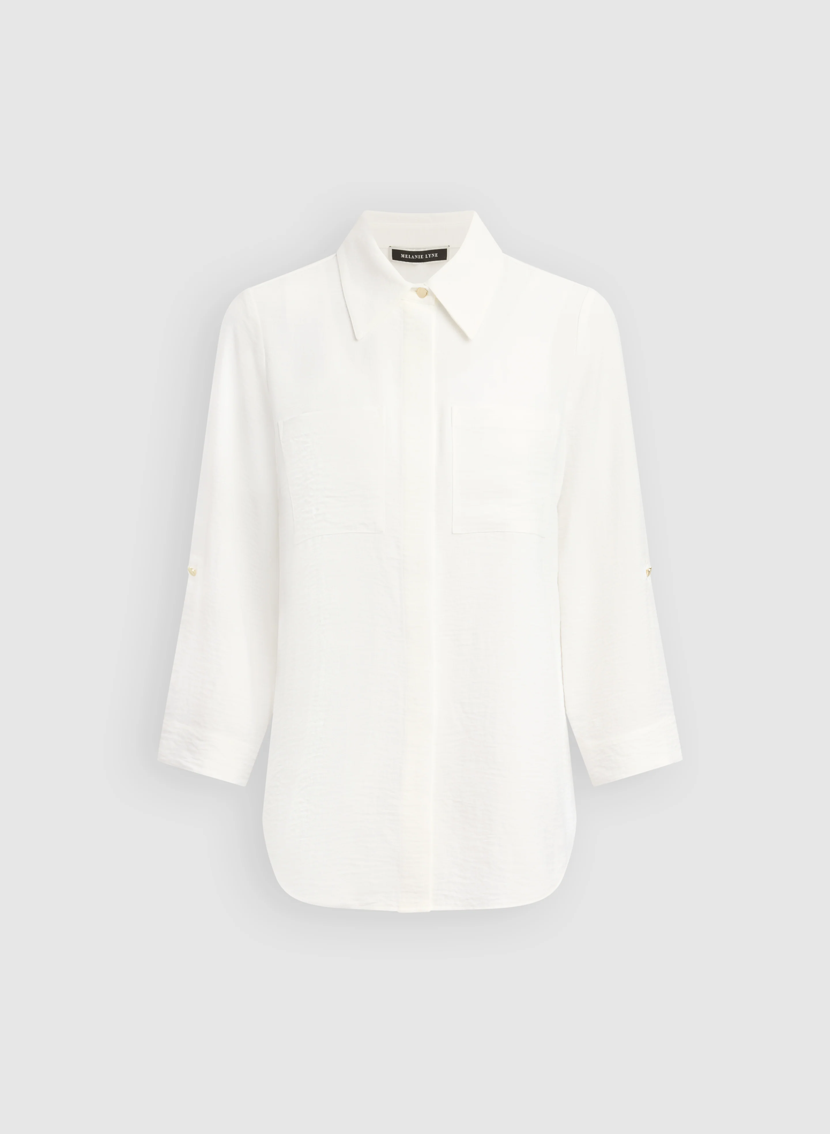 Crinkled Button-Down Tunic - Image 8