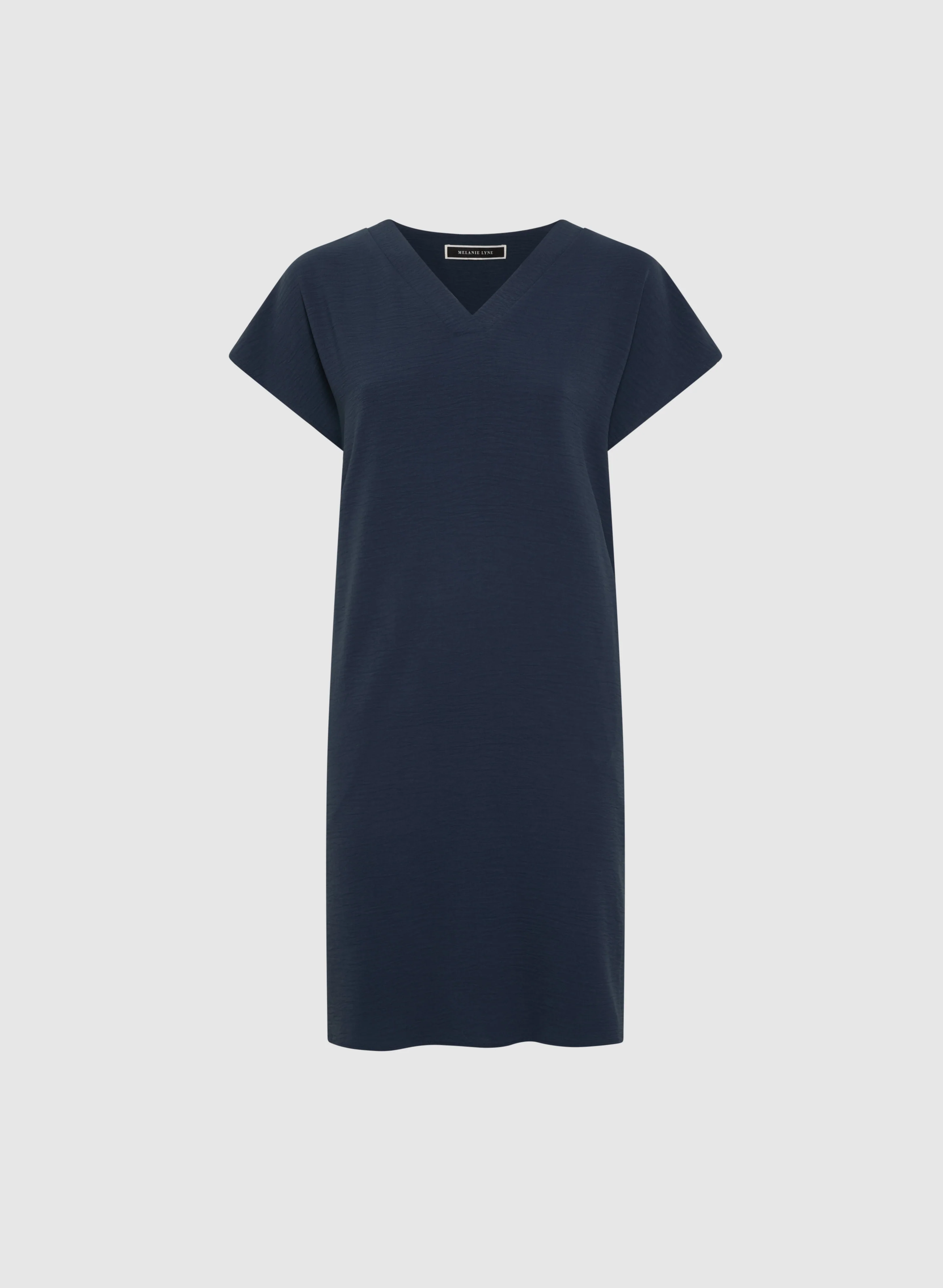 Crinkled V-Neck Dress - Image 5