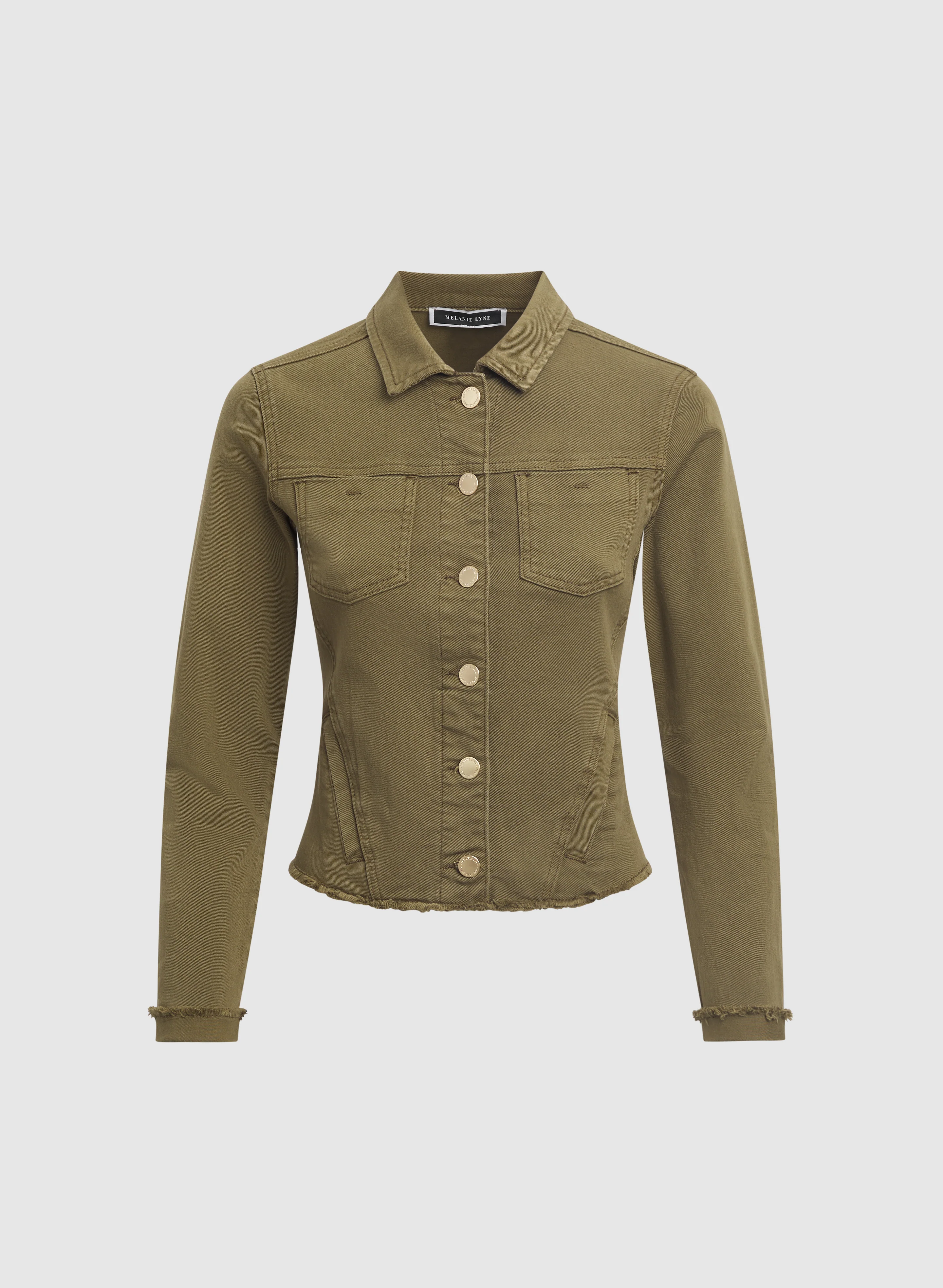 Cropped Denim Jacket - Image 6