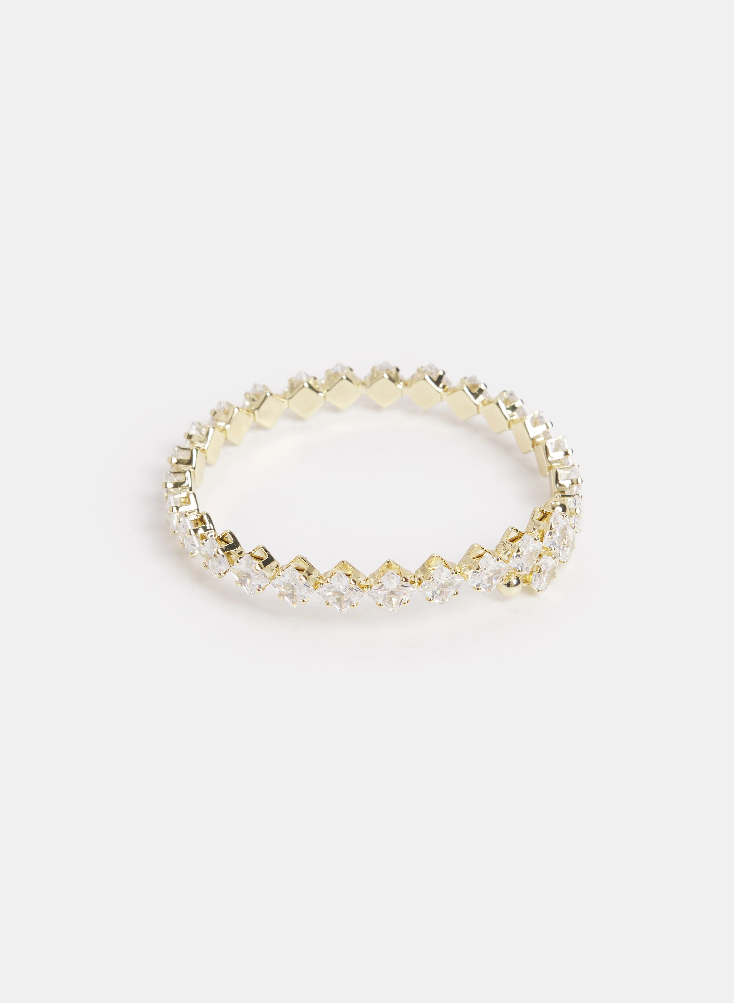 Cubic Zirconia Bangle Bracelet