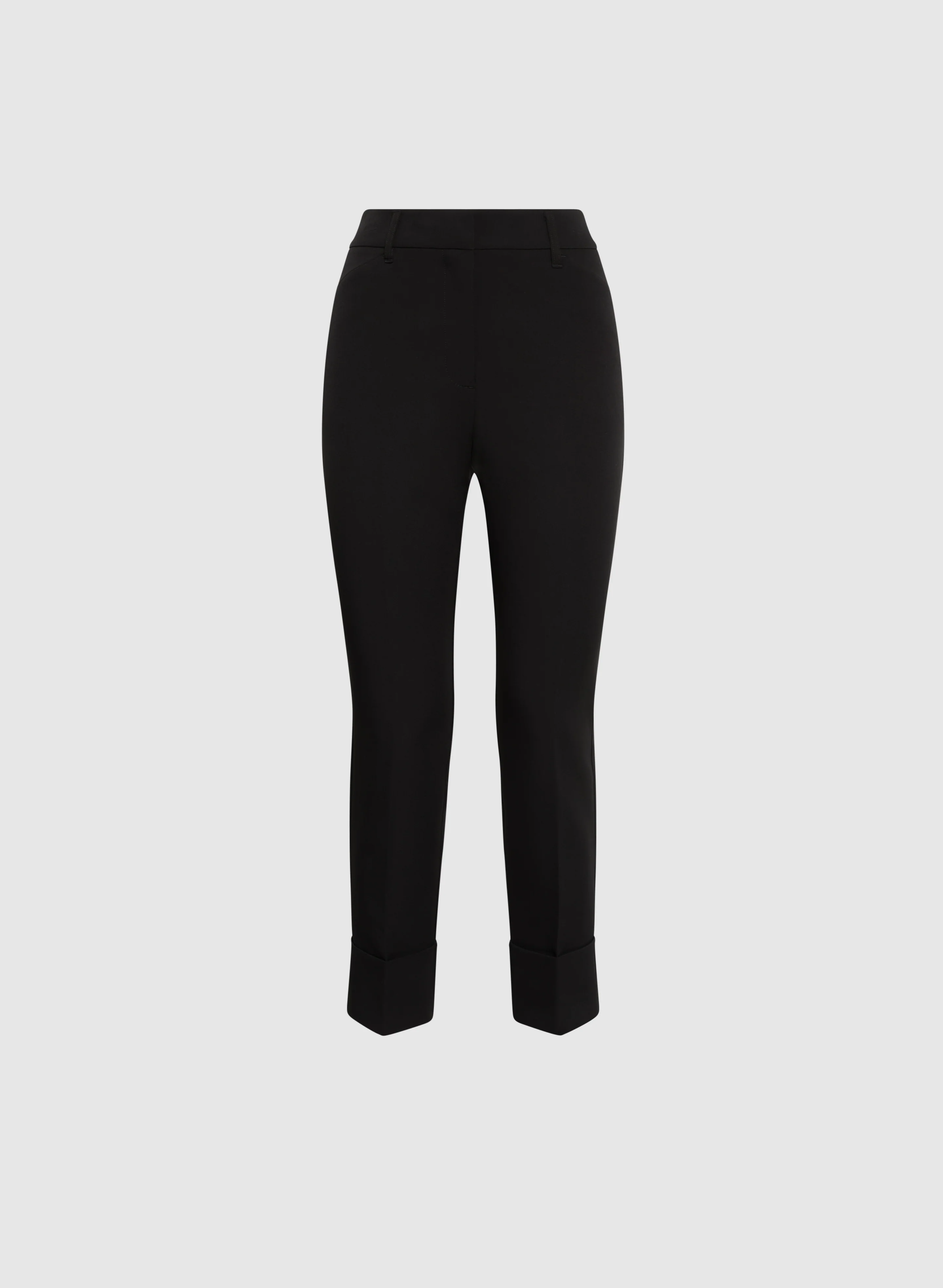 Cuffed Straight-Leg Ankle Pants - Image 6