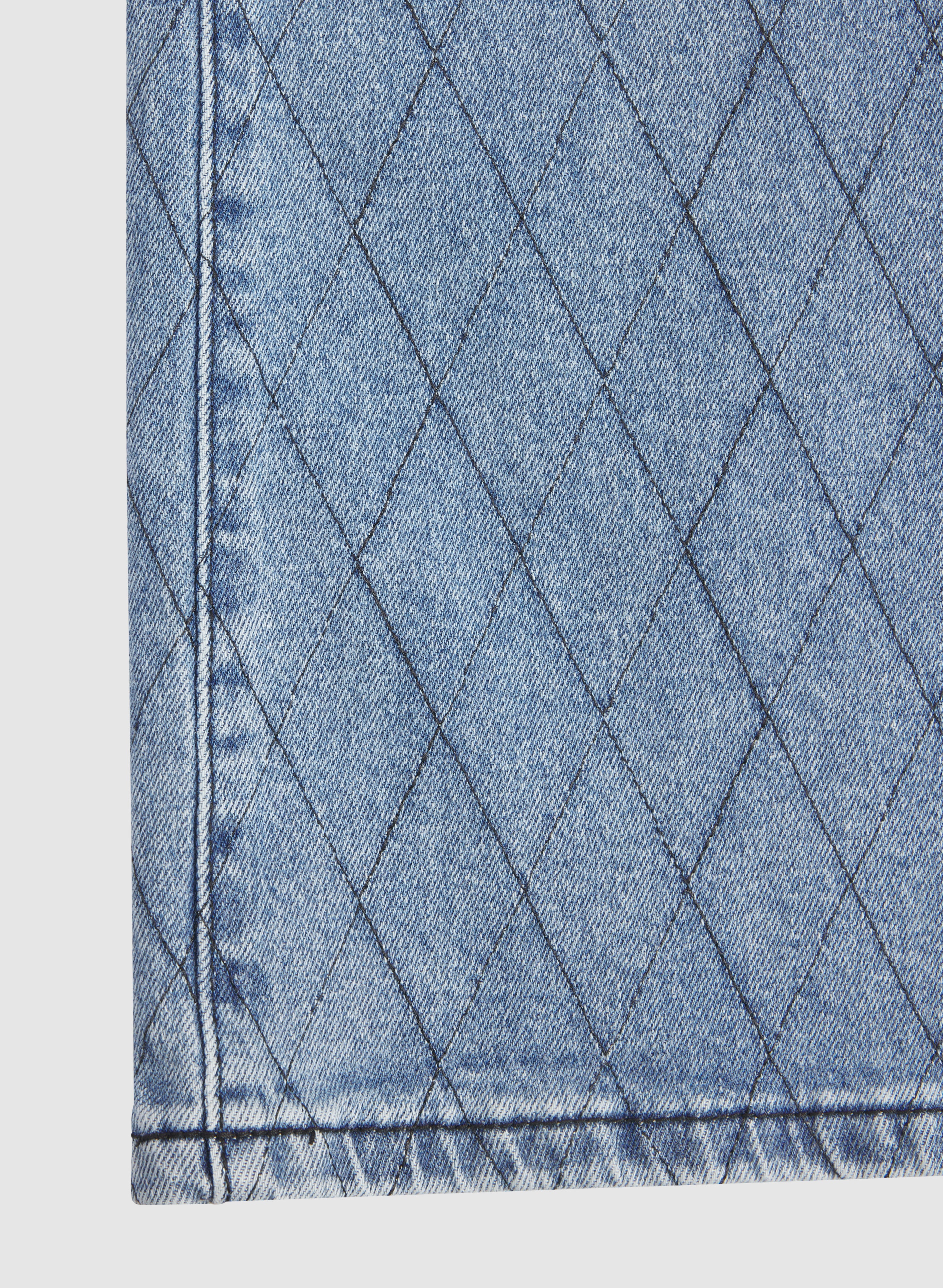 Diamond Pattern Jeans - Image 7