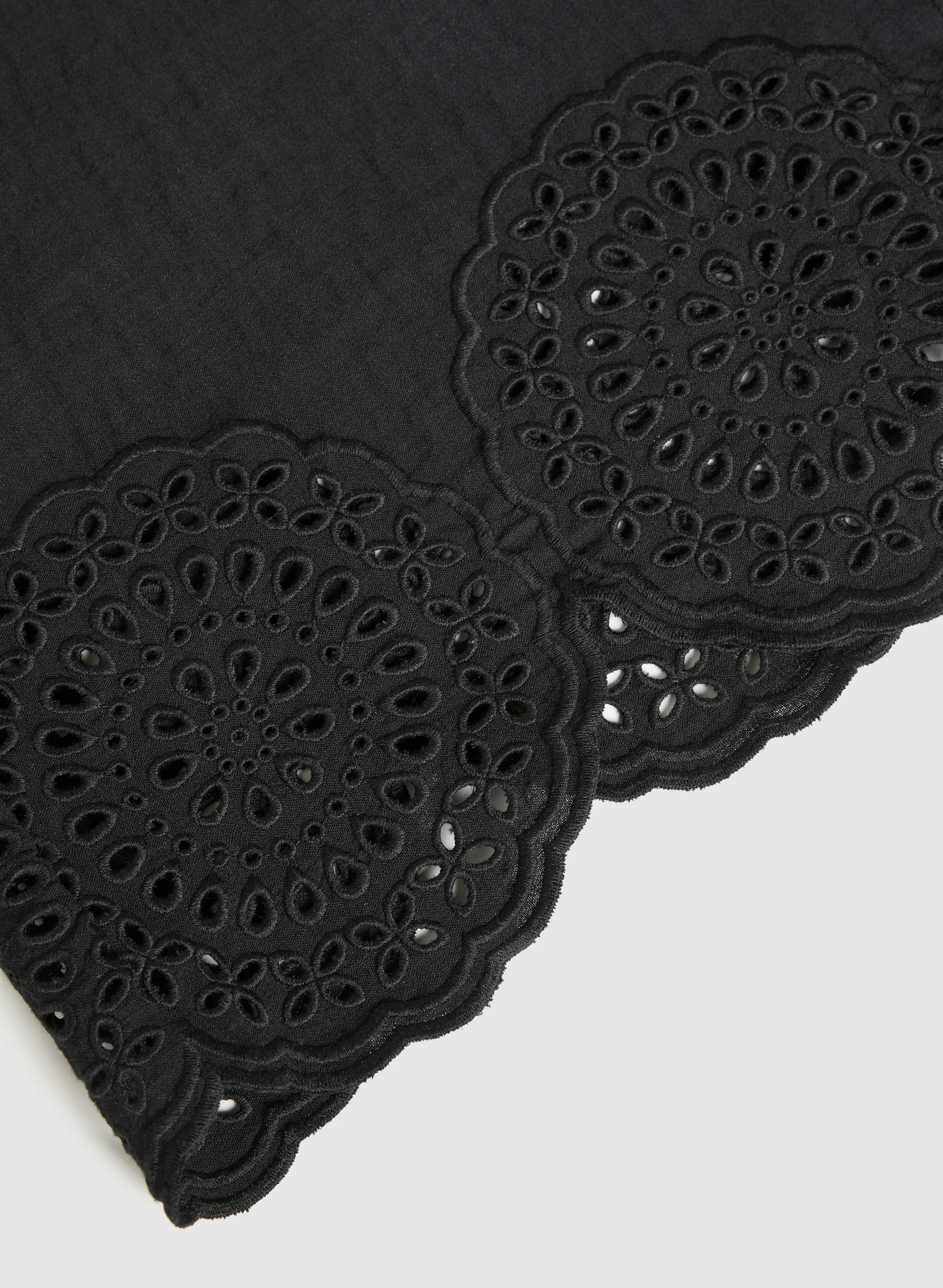 Embroidered Hem Blouse - Image 7