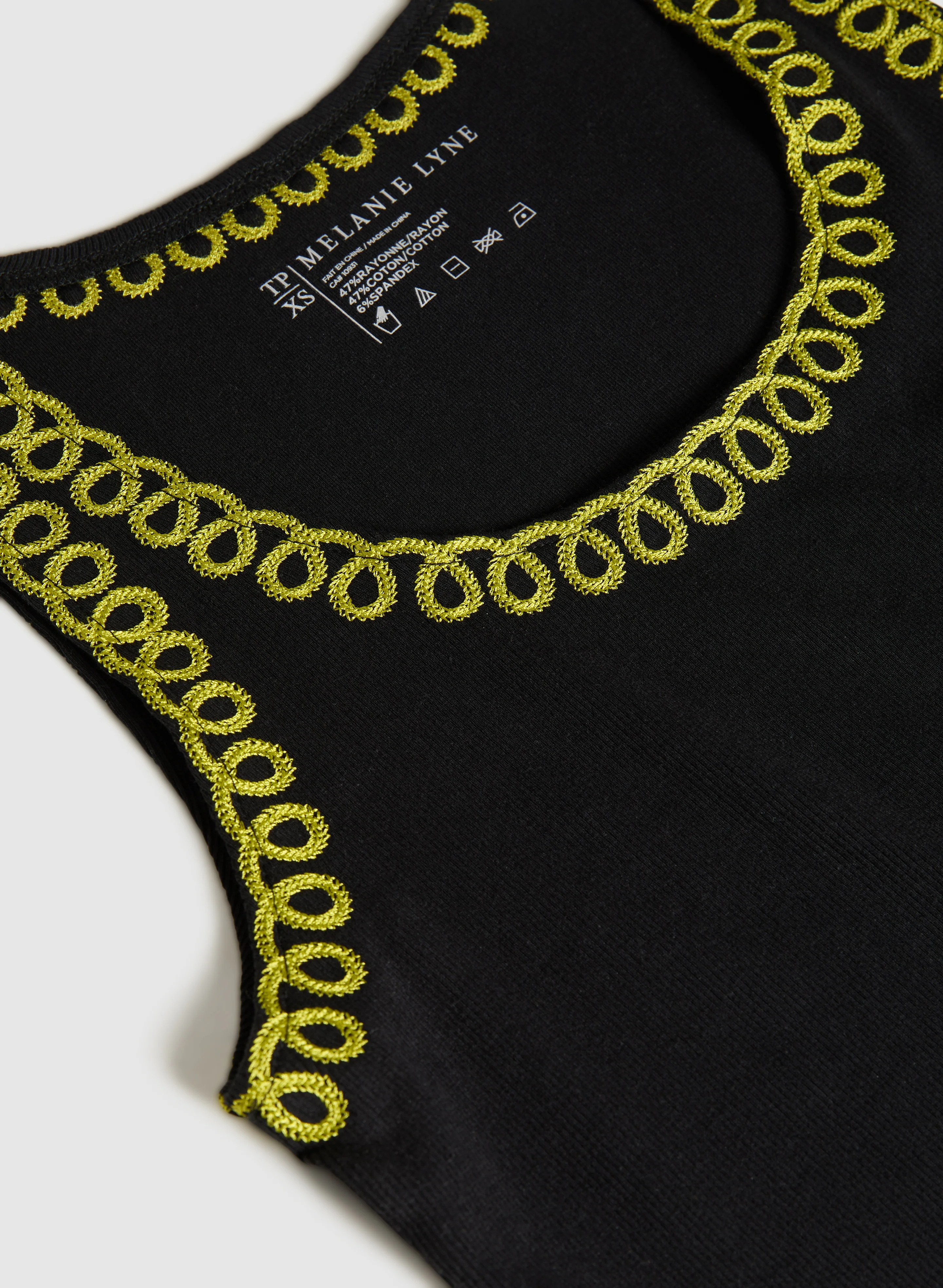 Embroidered Tank Top - Image 7