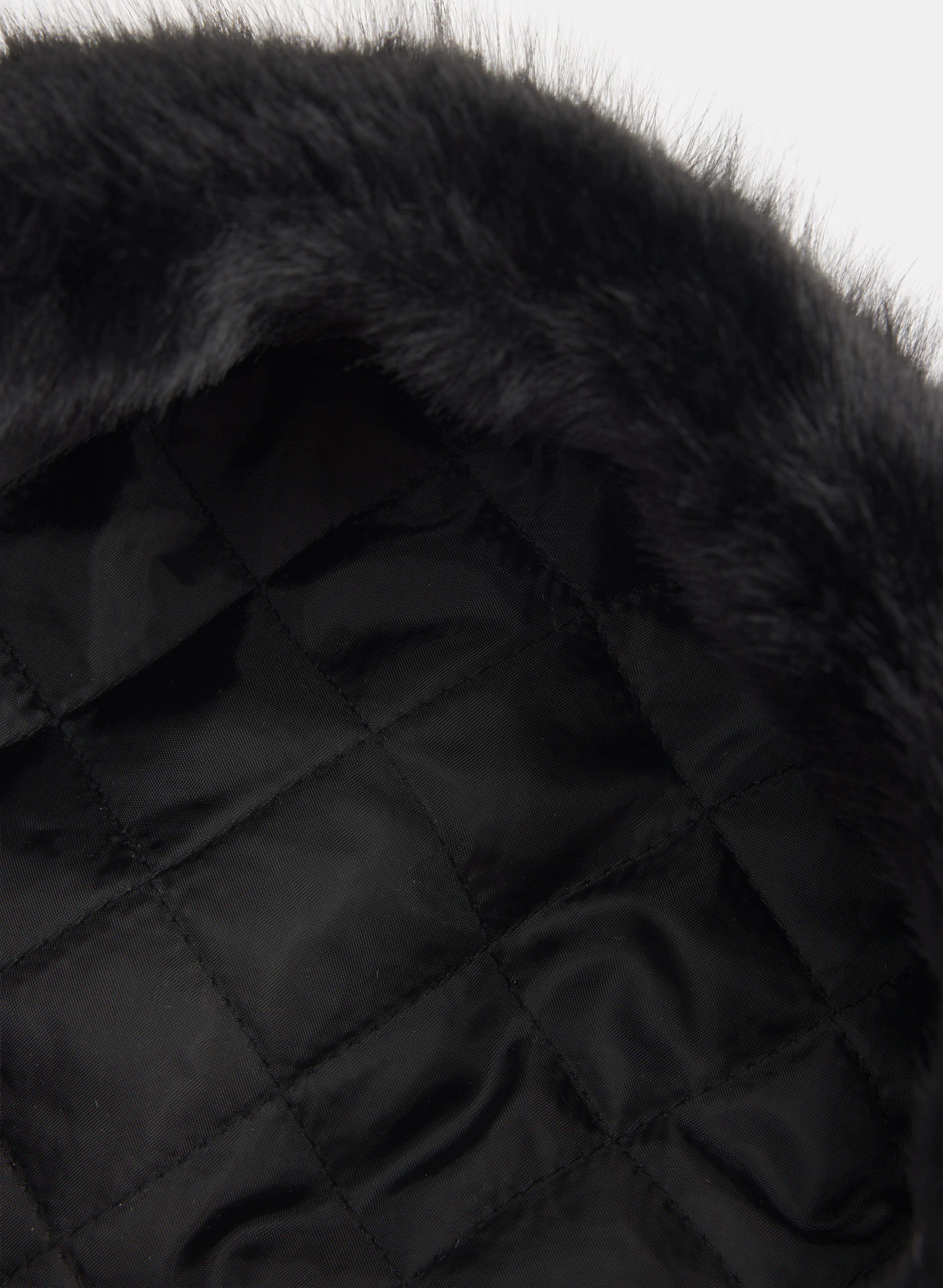 Faux Fur Beret - Image 2