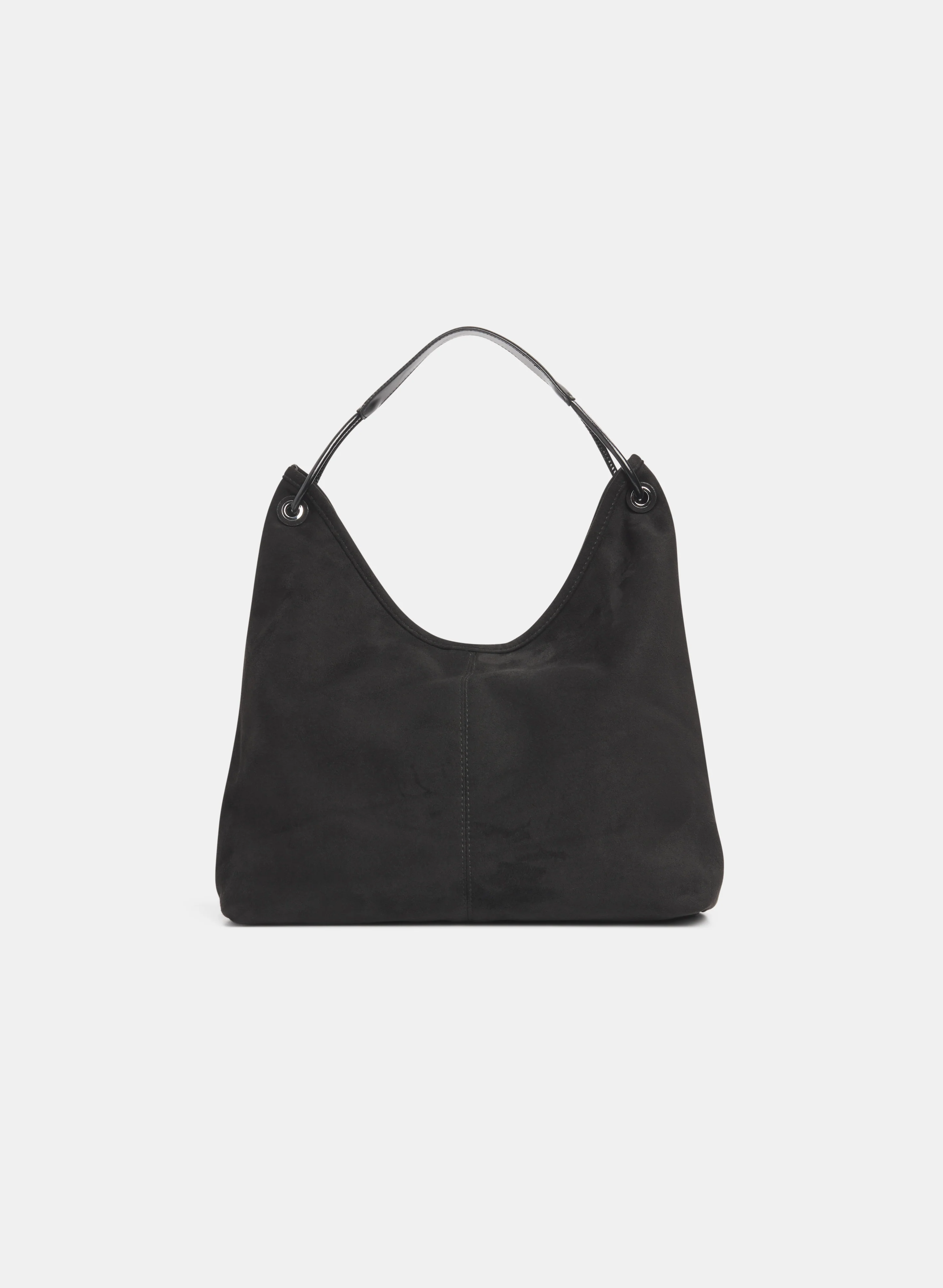 Faux-Suede Handbag