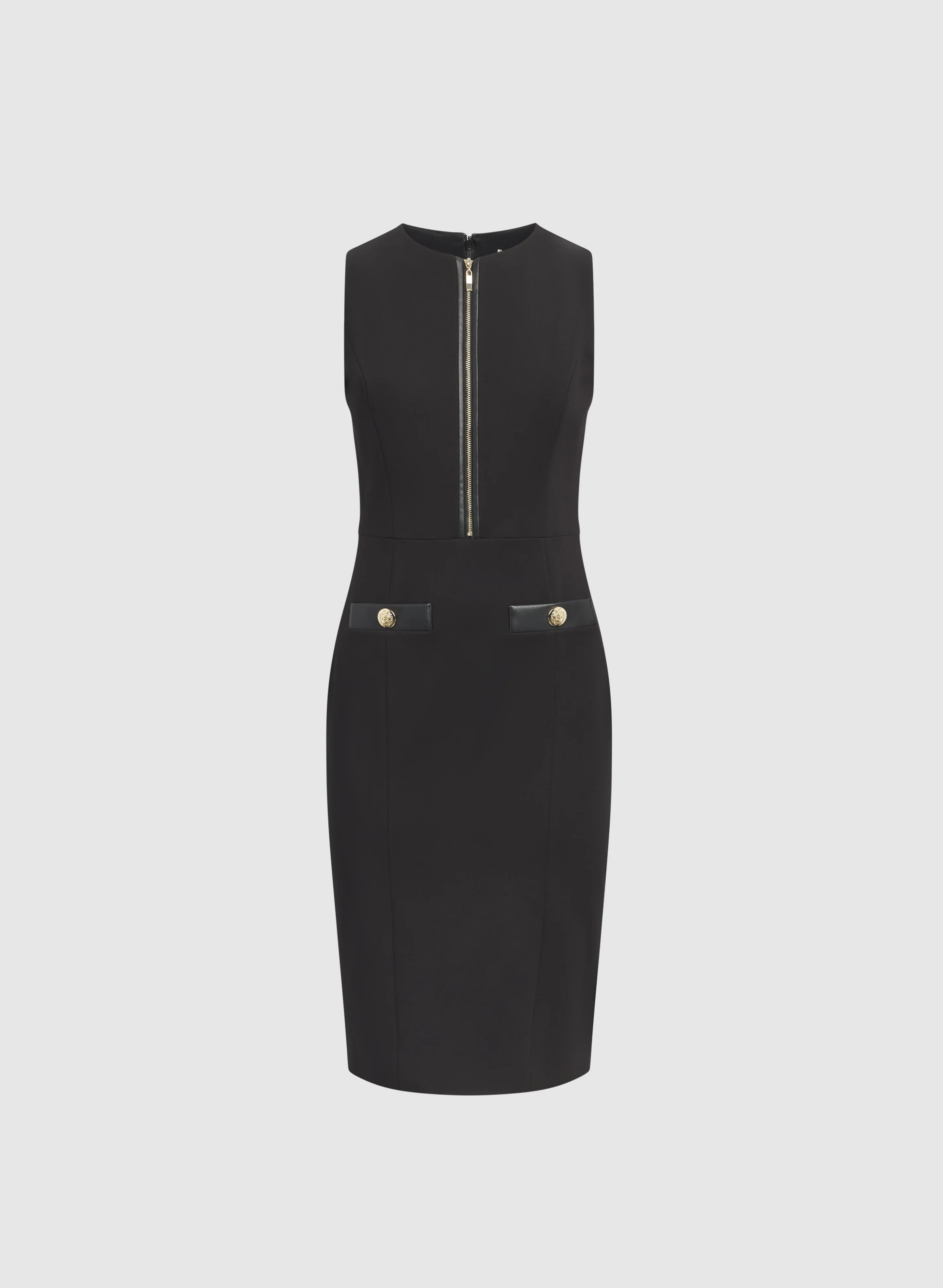 Fitted Half-Zip Dress - Image 6