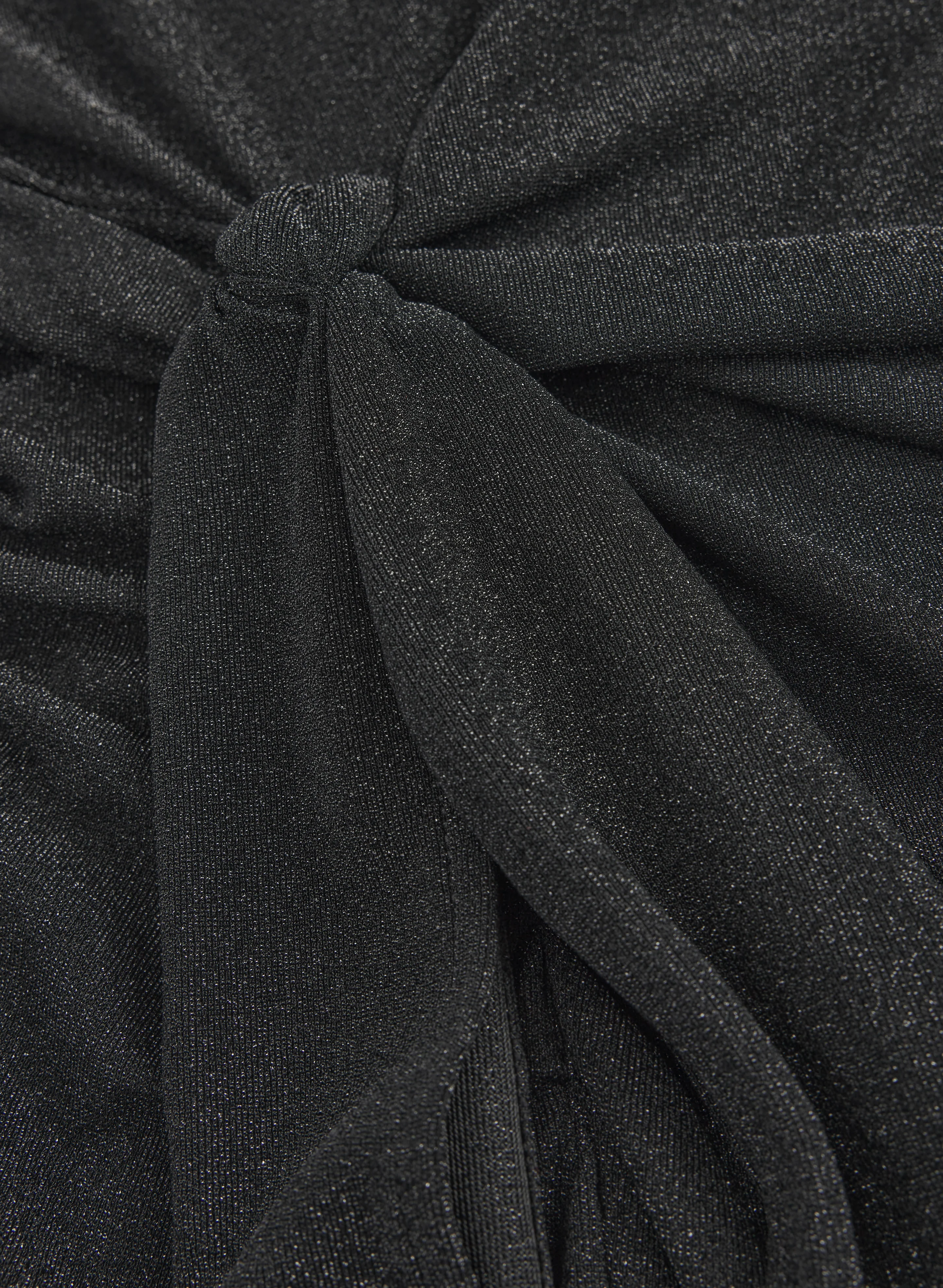 Fitted Mock Neck Dress - Image 7