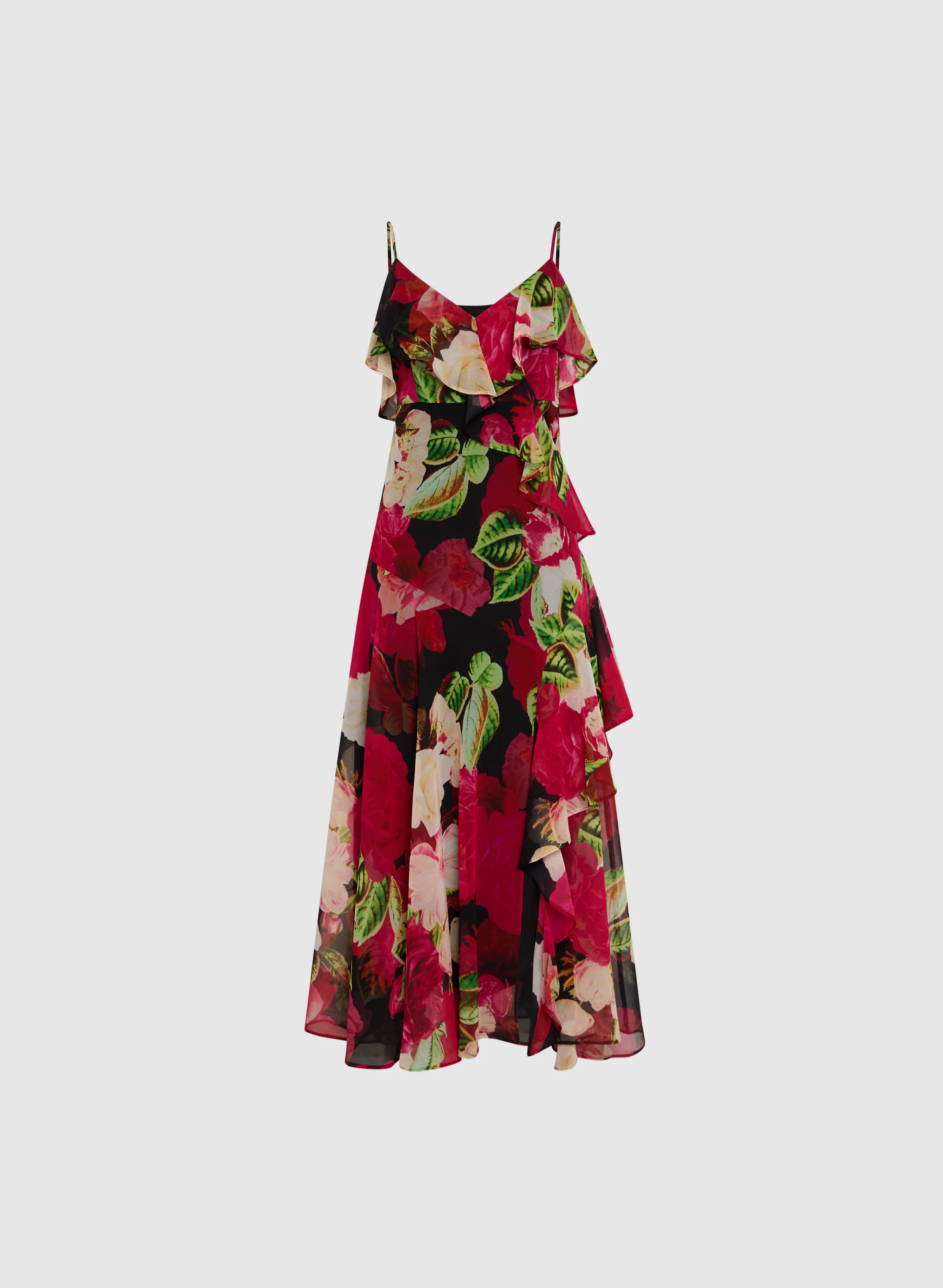 Floral Chiffon Dress - Image 5