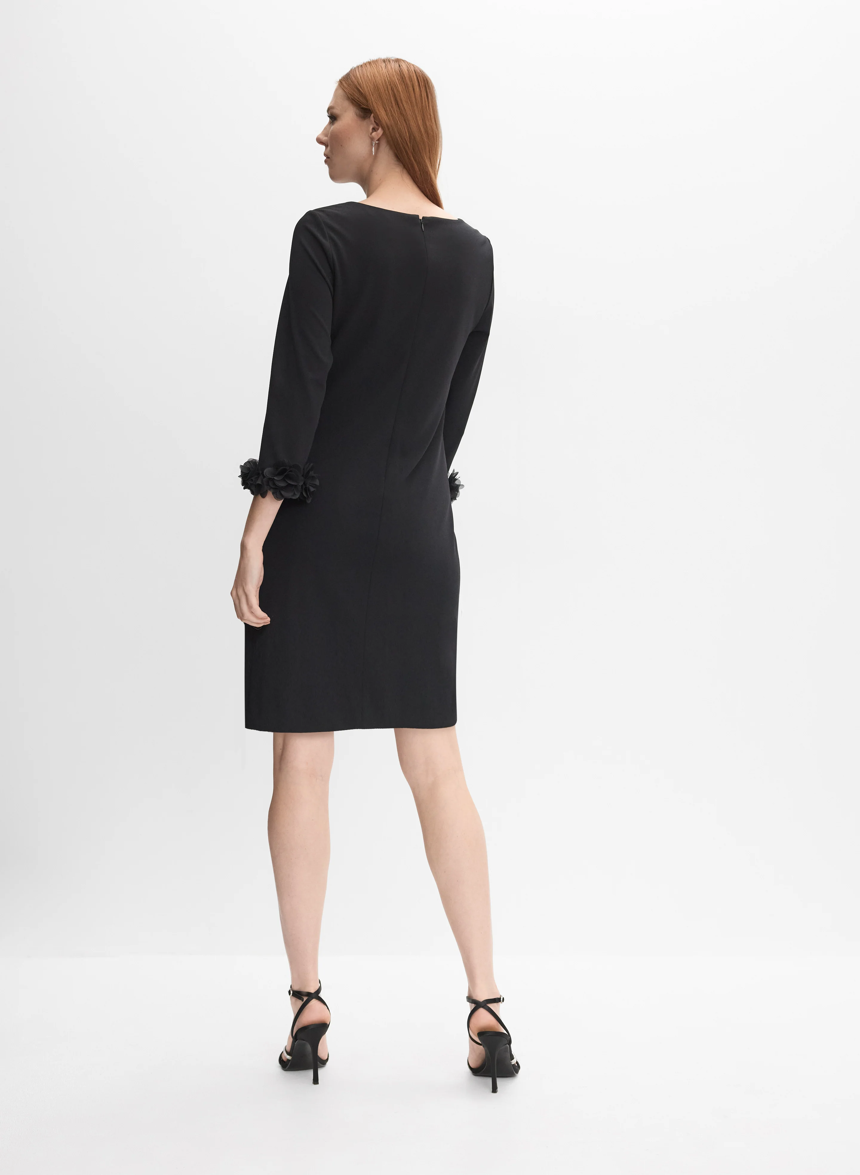 Adrianna Papell - Floral Detail Dress - Image 5