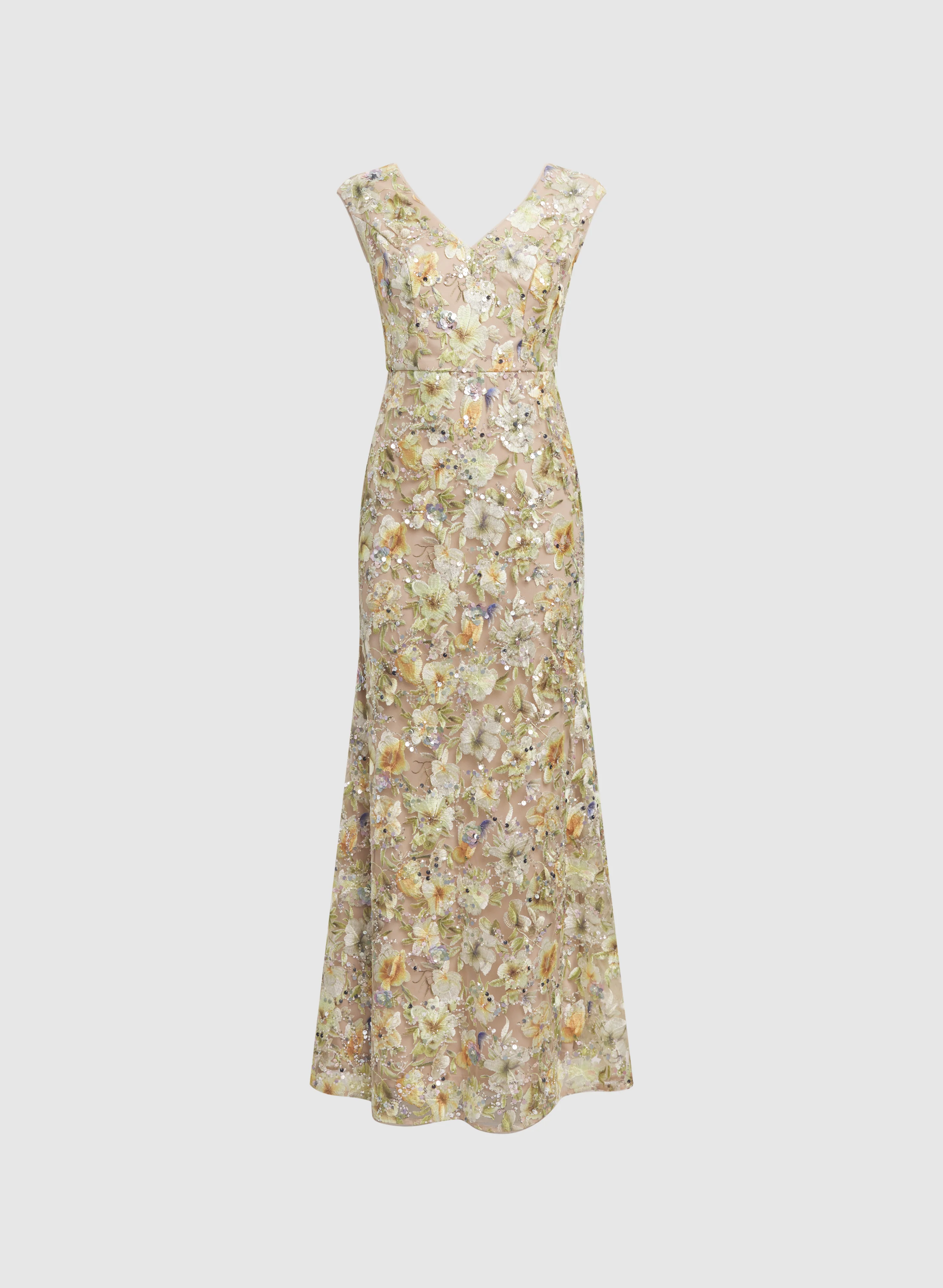 Floral Embroidered Dress - Image 6