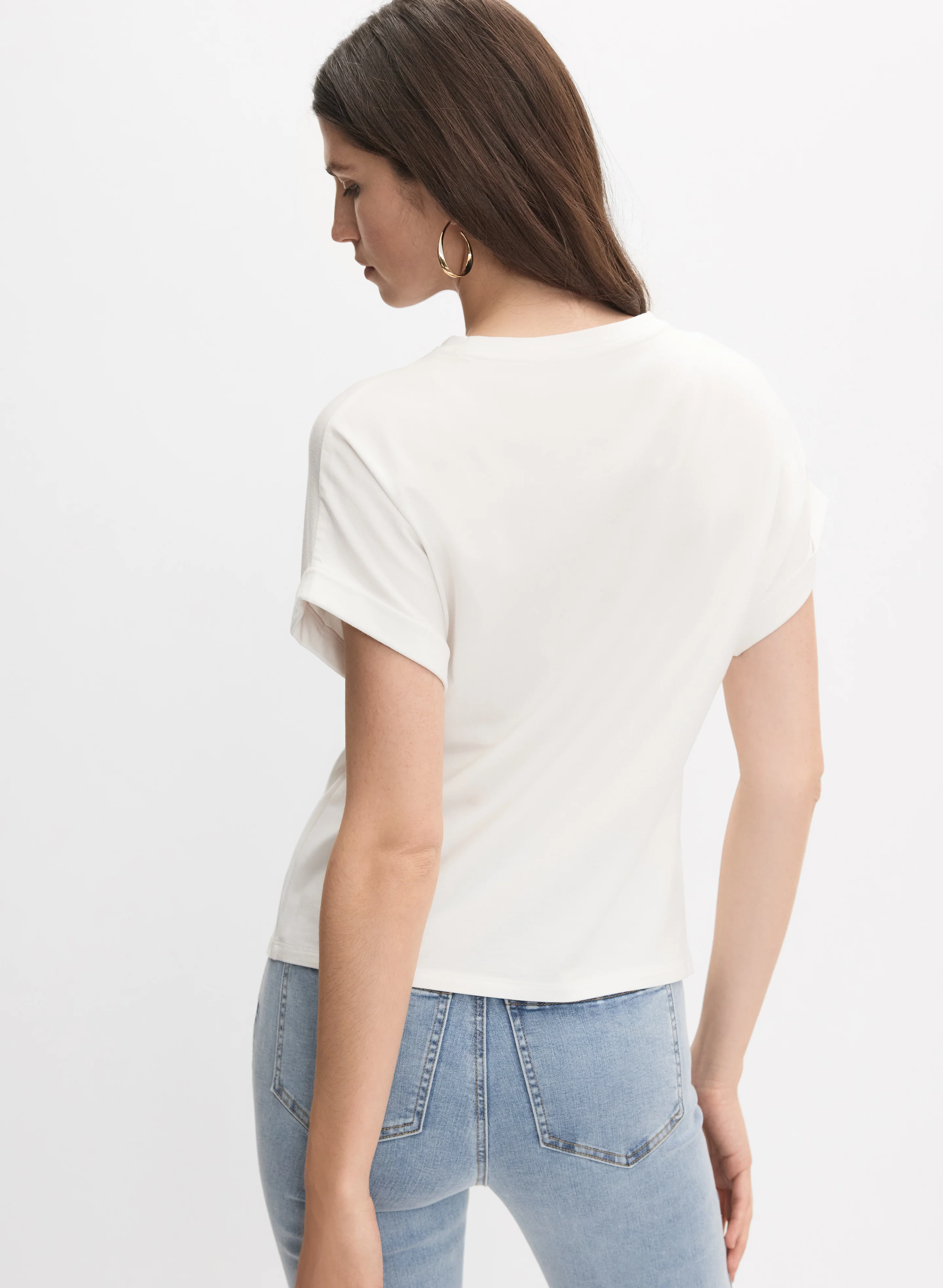 Floral Front T-Shirt - Image 4