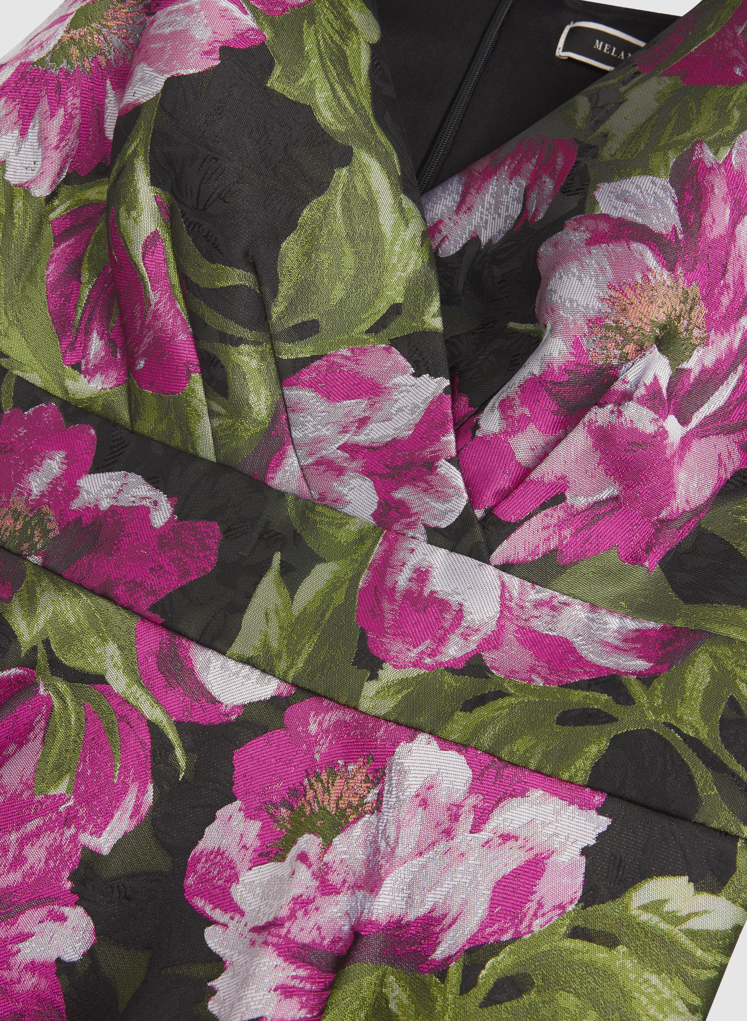 Floral Midi Dress - Image 7