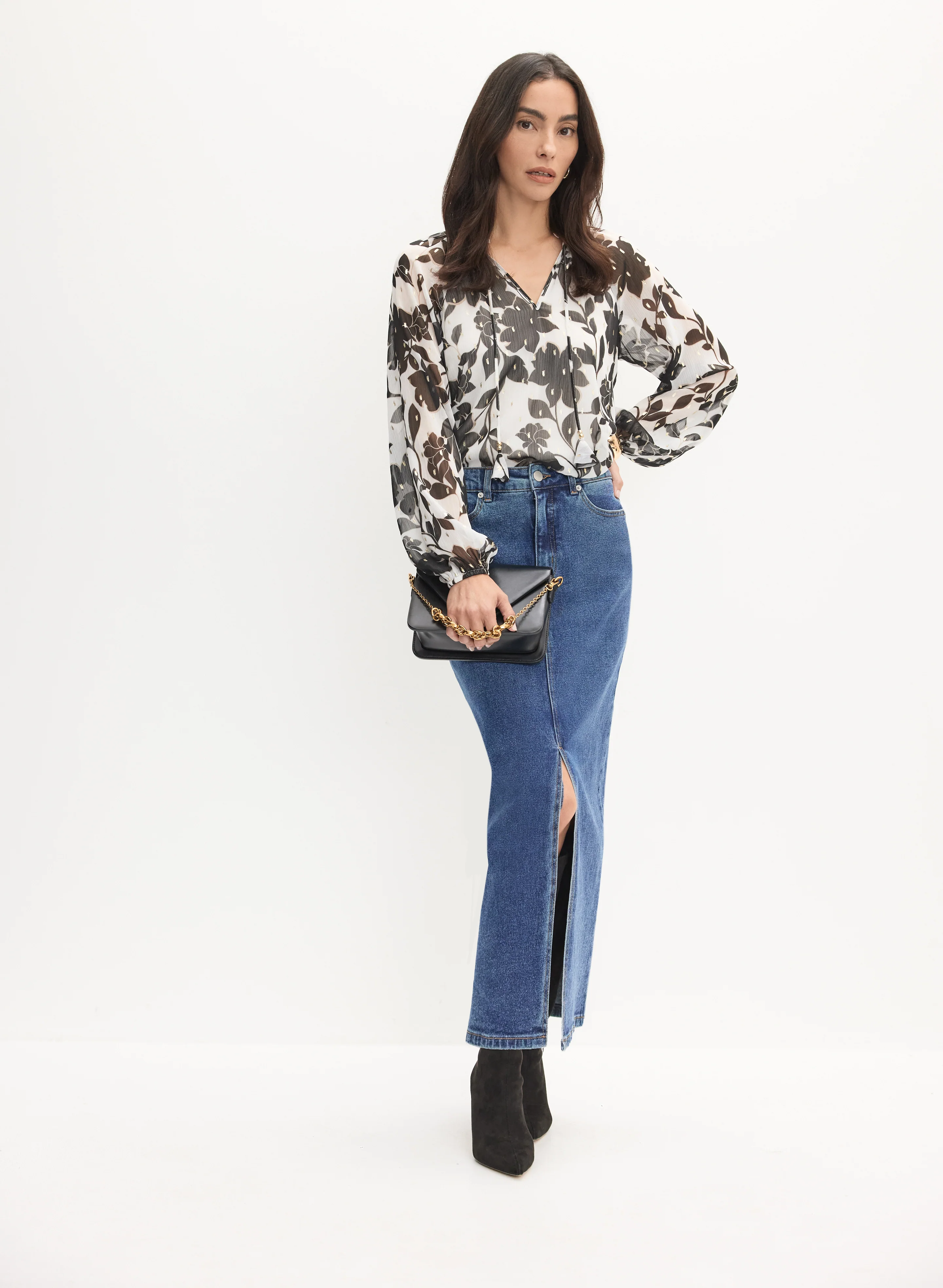 Floral Print Blouse - Image 5