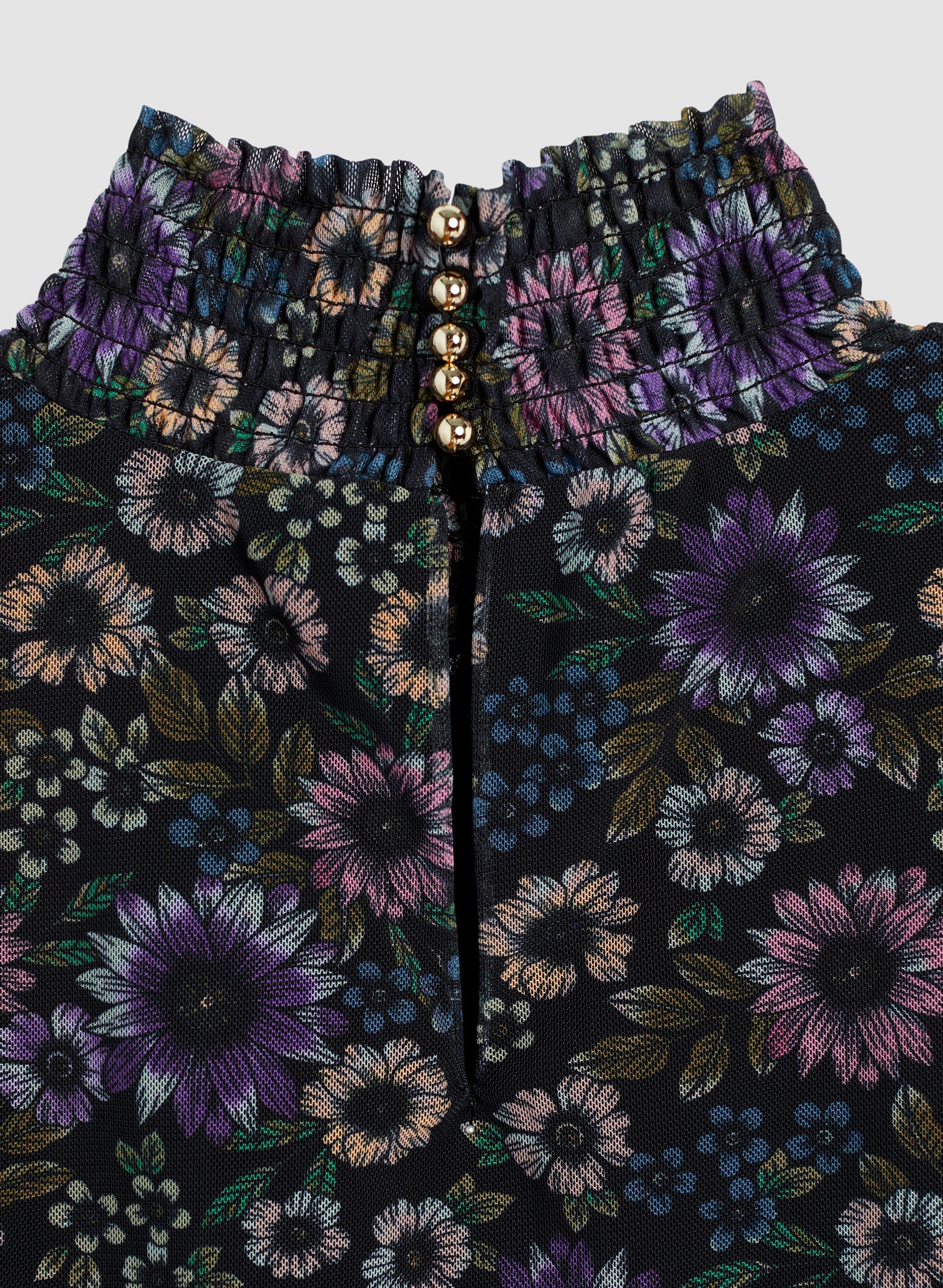 Floral Print Sleeveless Top - Image 8