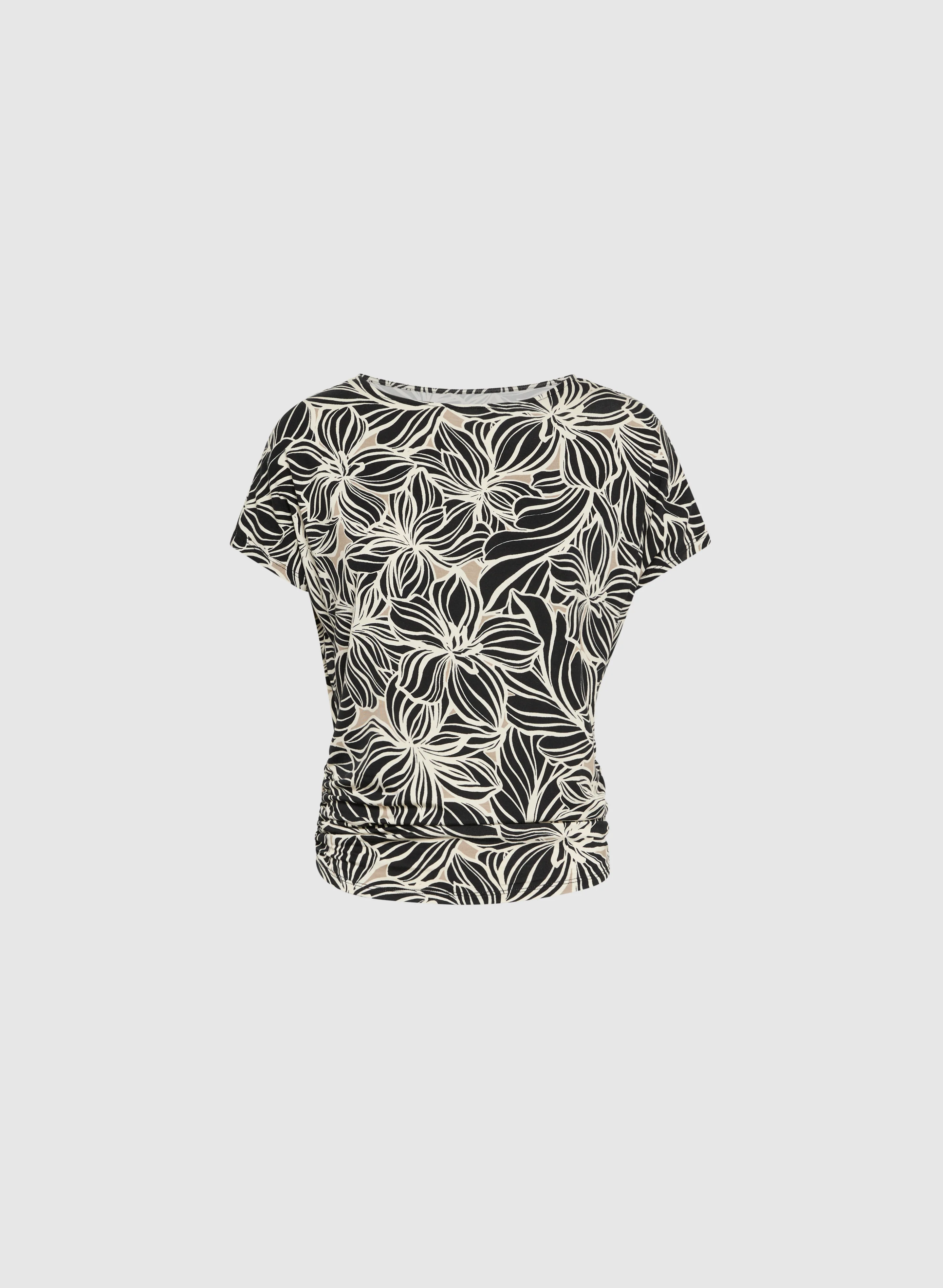 Floral Print T-Shirt - Image 6