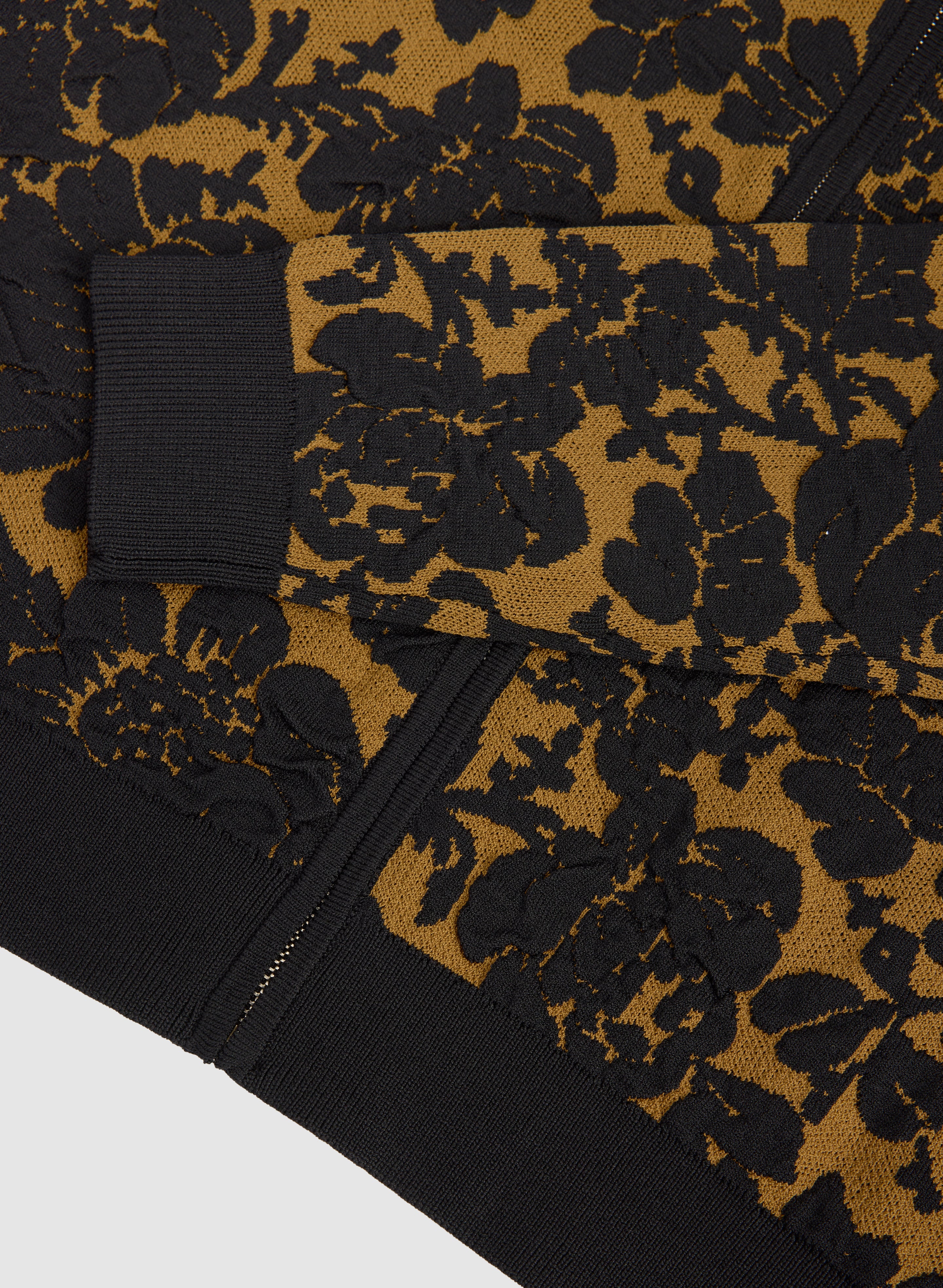 Floral Zip-Up Cardigan - Image 7