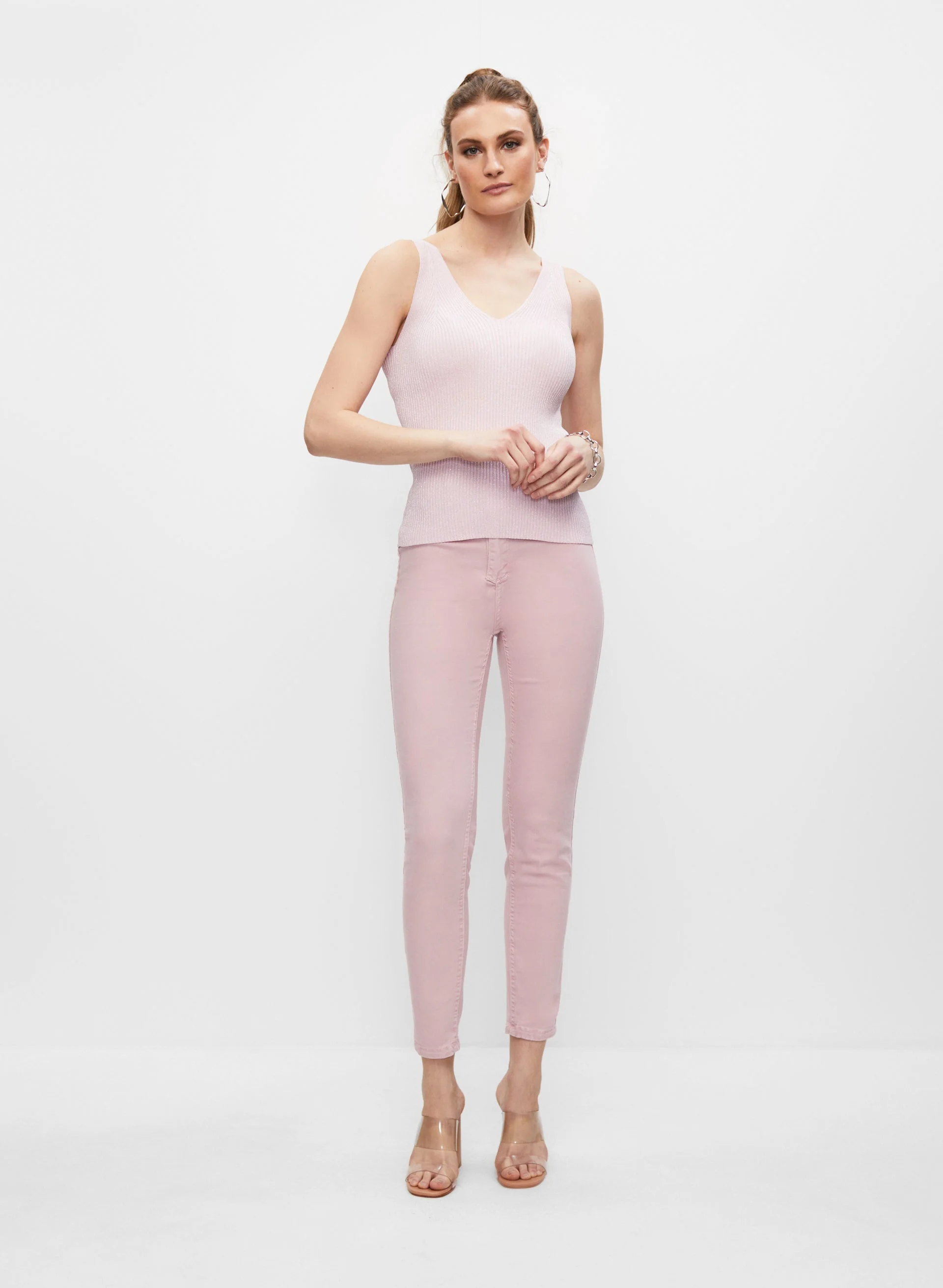 Frank Lyman - Reversible Slim Leg Jeans - Image 3