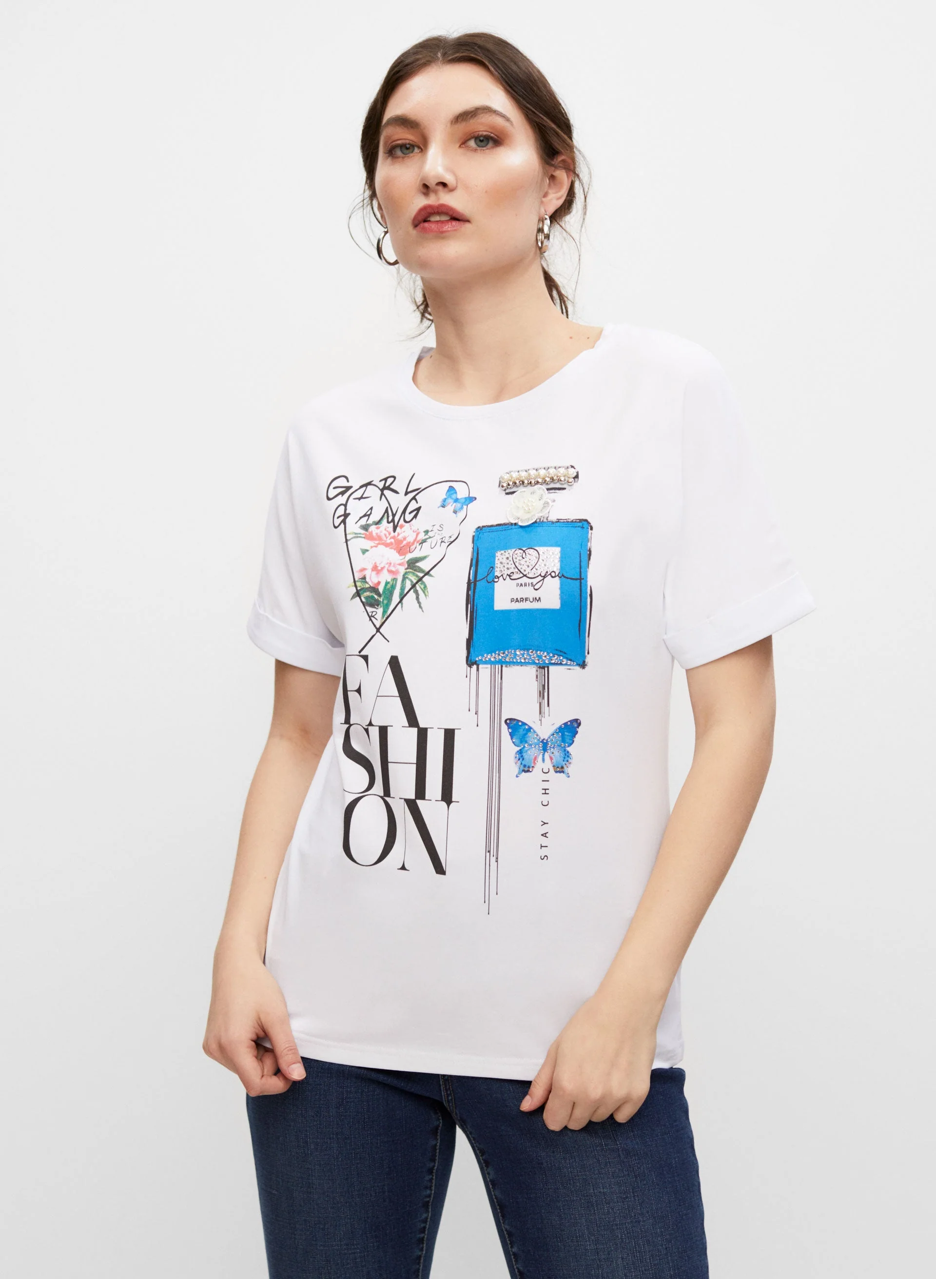 Frank Lyman - Text Print Top - Image 5