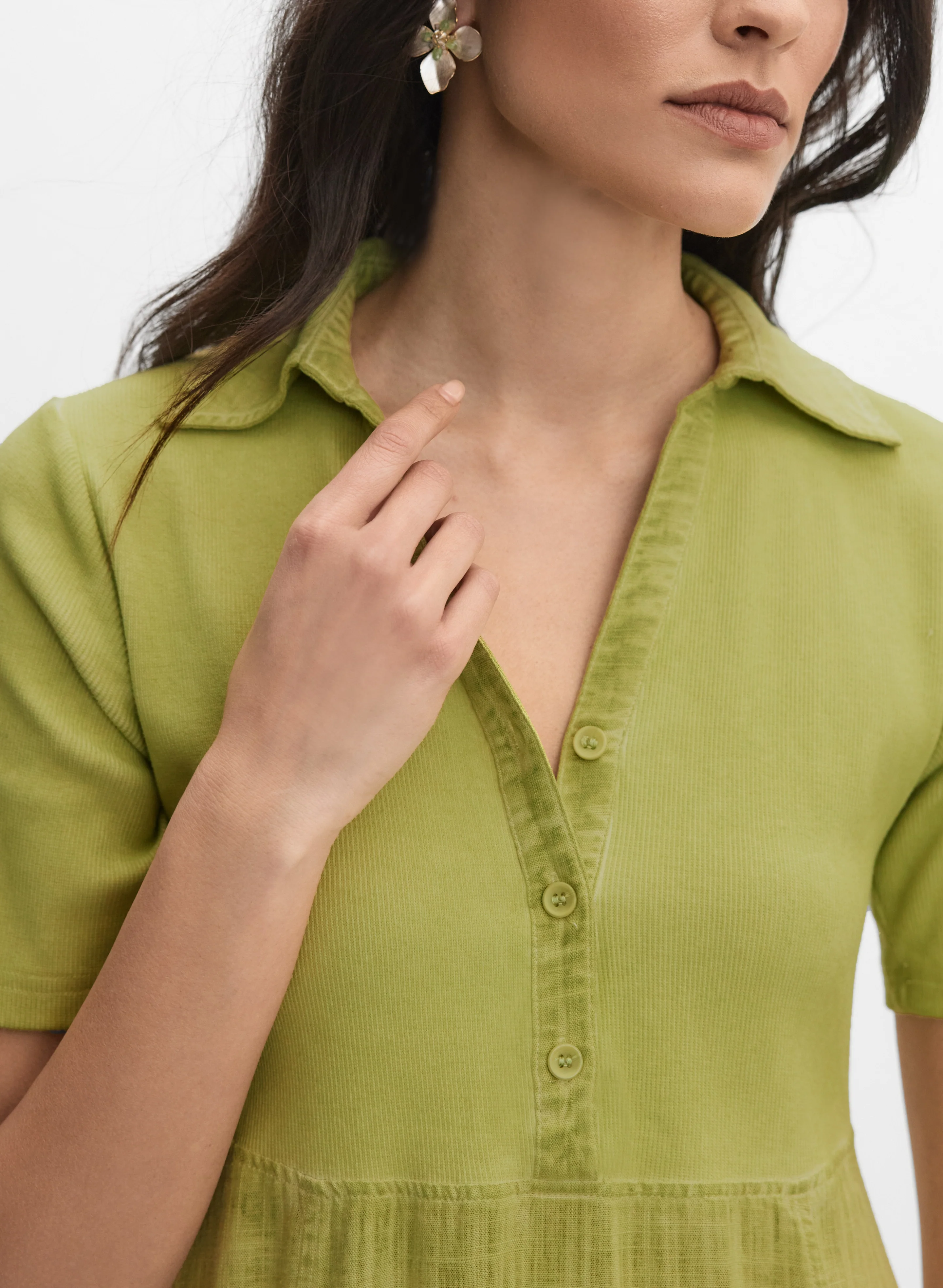 Garment-Washed Dress - Image 3