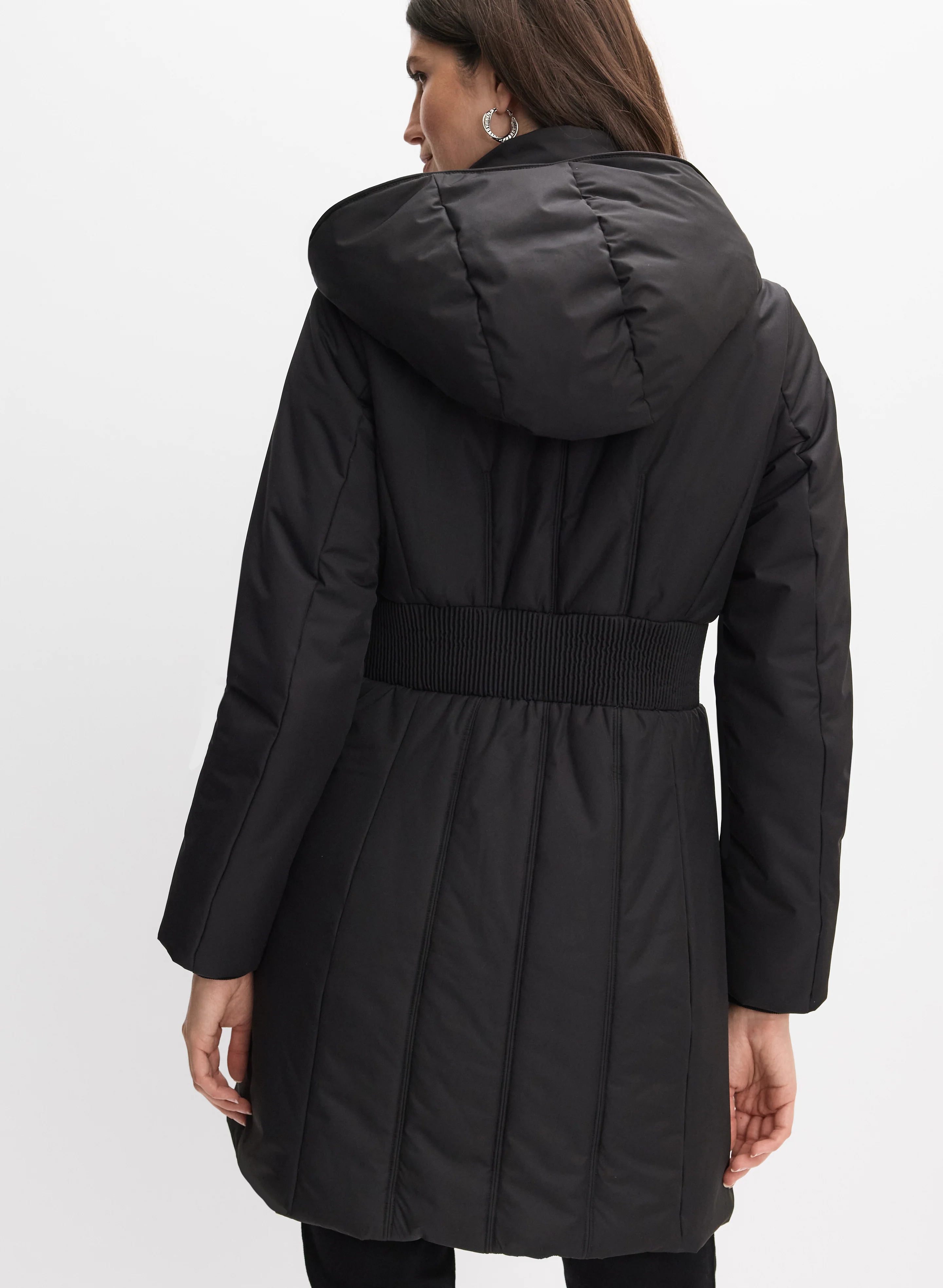 Hooded Puffer Coat - Image 4