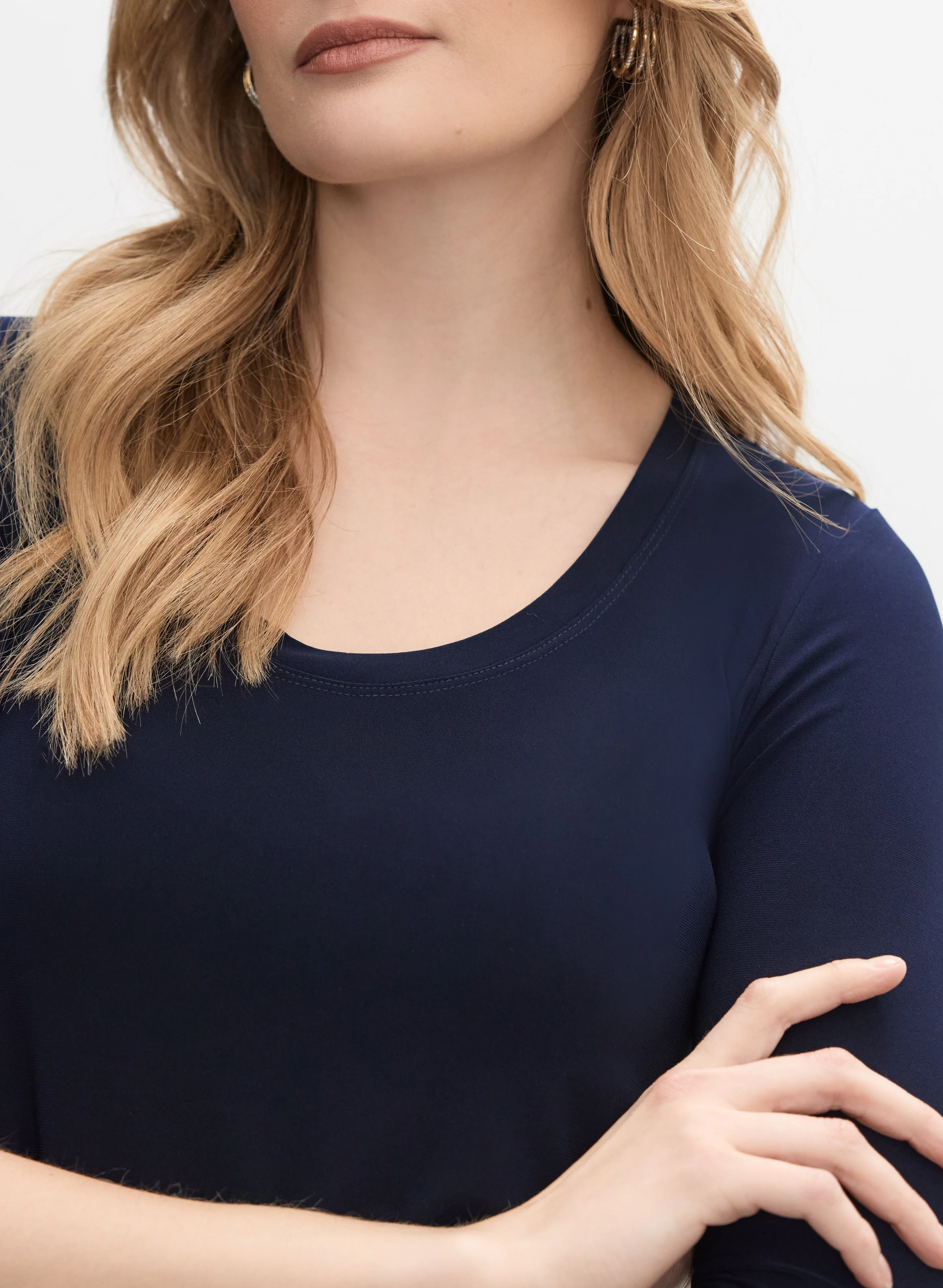 Joseph Ribkoff - 3/4 Sleeve Tunic - Image 2