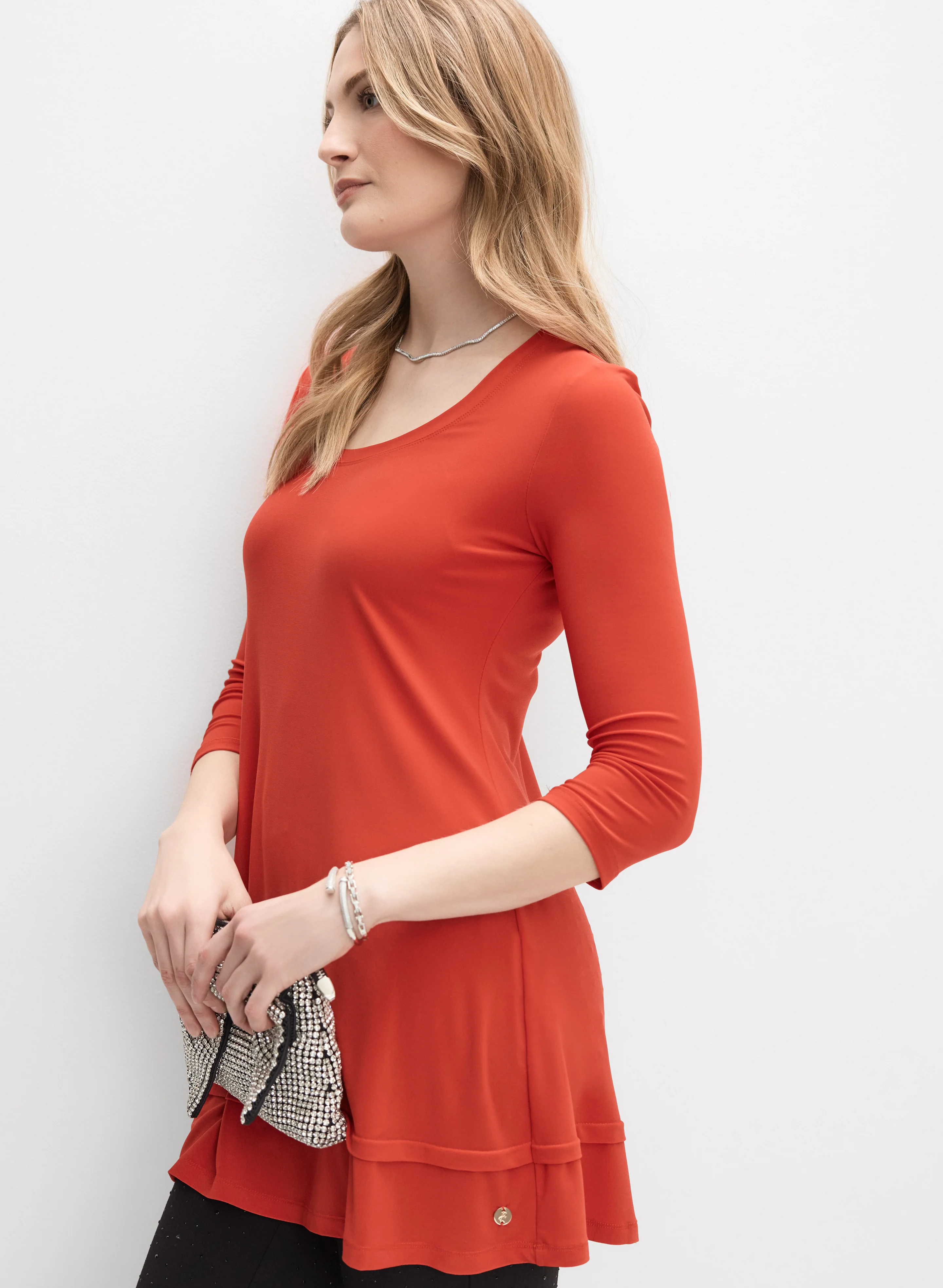 Joseph Ribkoff - 3/4 Sleeve Tunic - Image 4