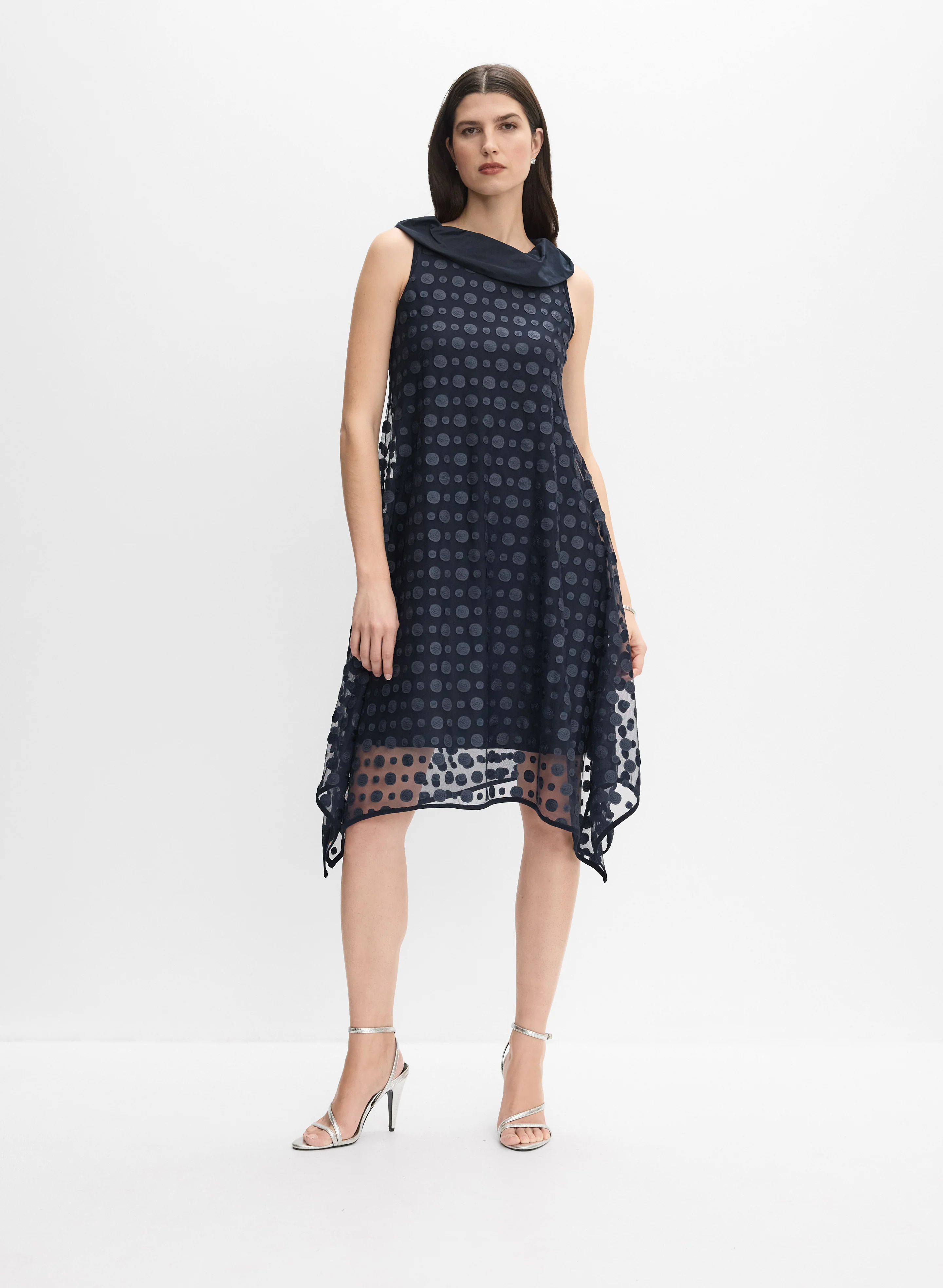 Joseph Ribkoff - Circle Applique Dress