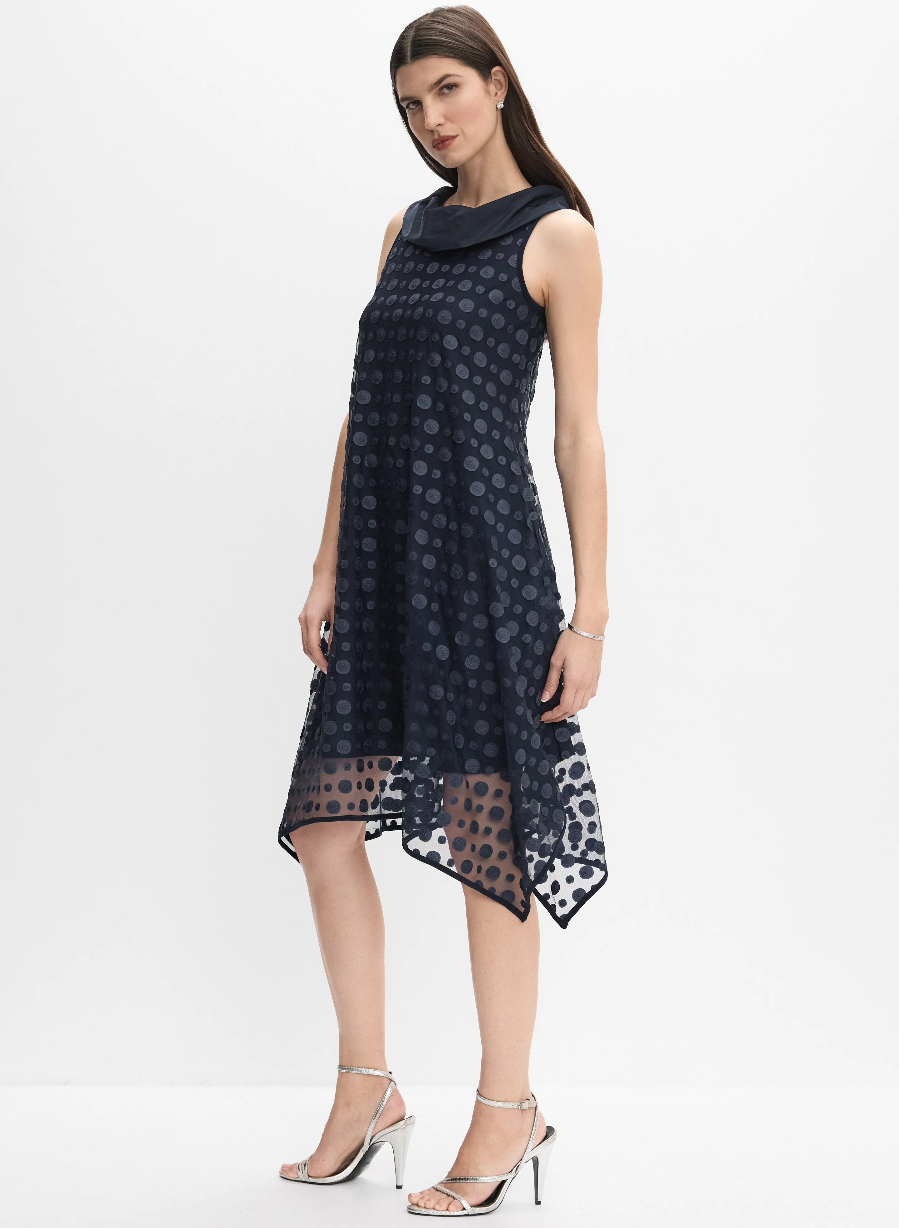 Joseph Ribkoff - Circle Applique Dress - Image 3