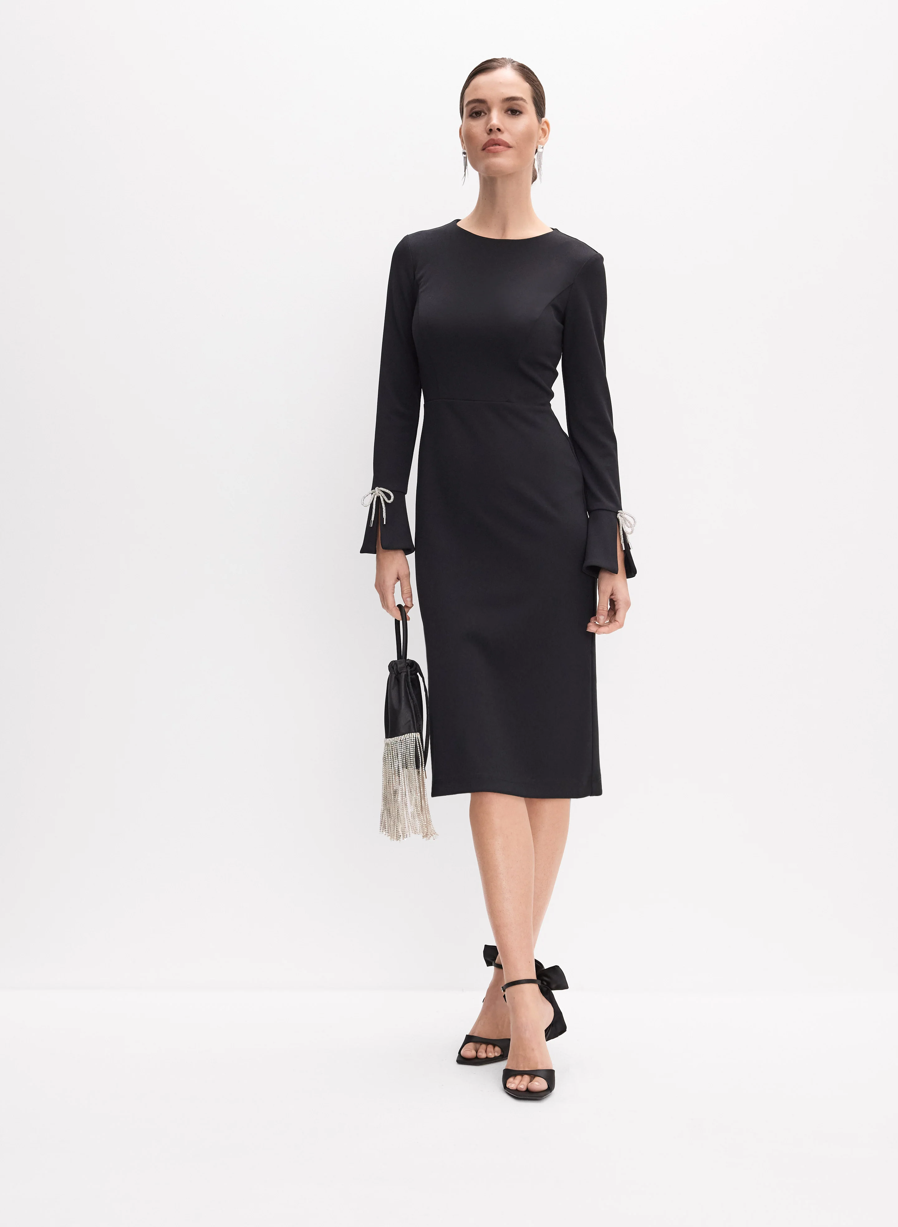 Joseph Ribkoff - Fitted Crepe Dress