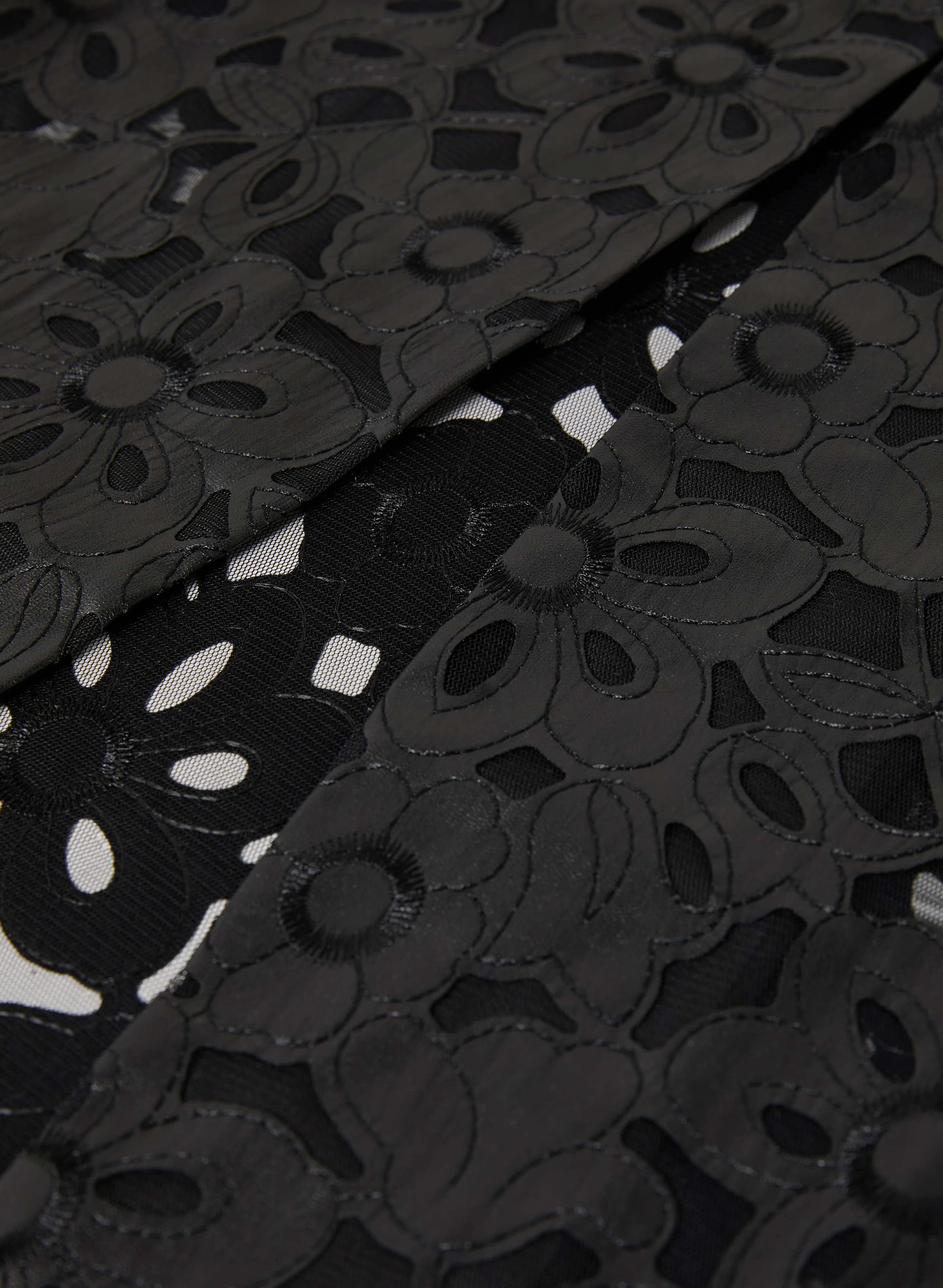 Floral Vegan Leather Jacket - Image 6
