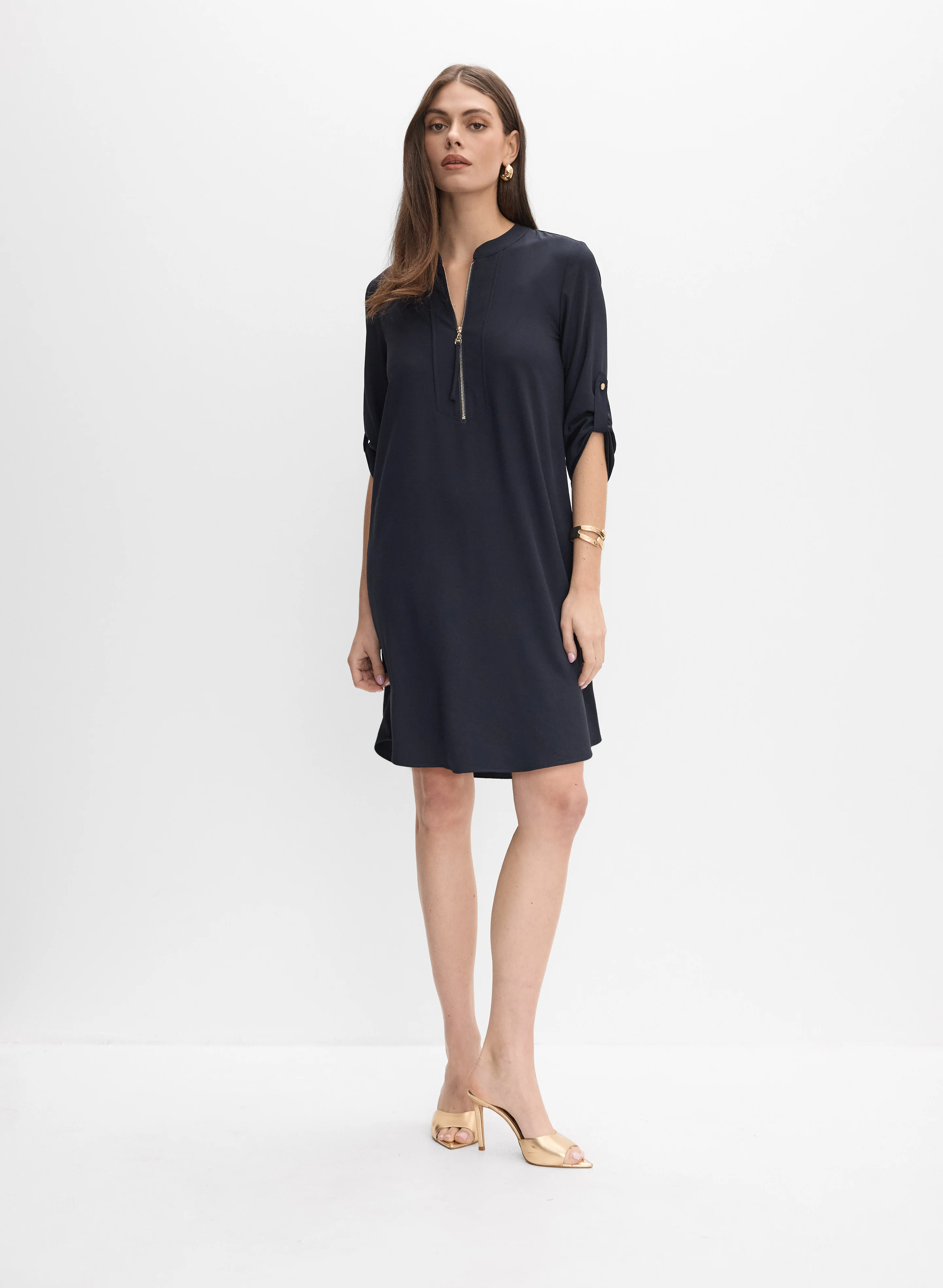 Joseph Ribkoff - Half-Zip Dress