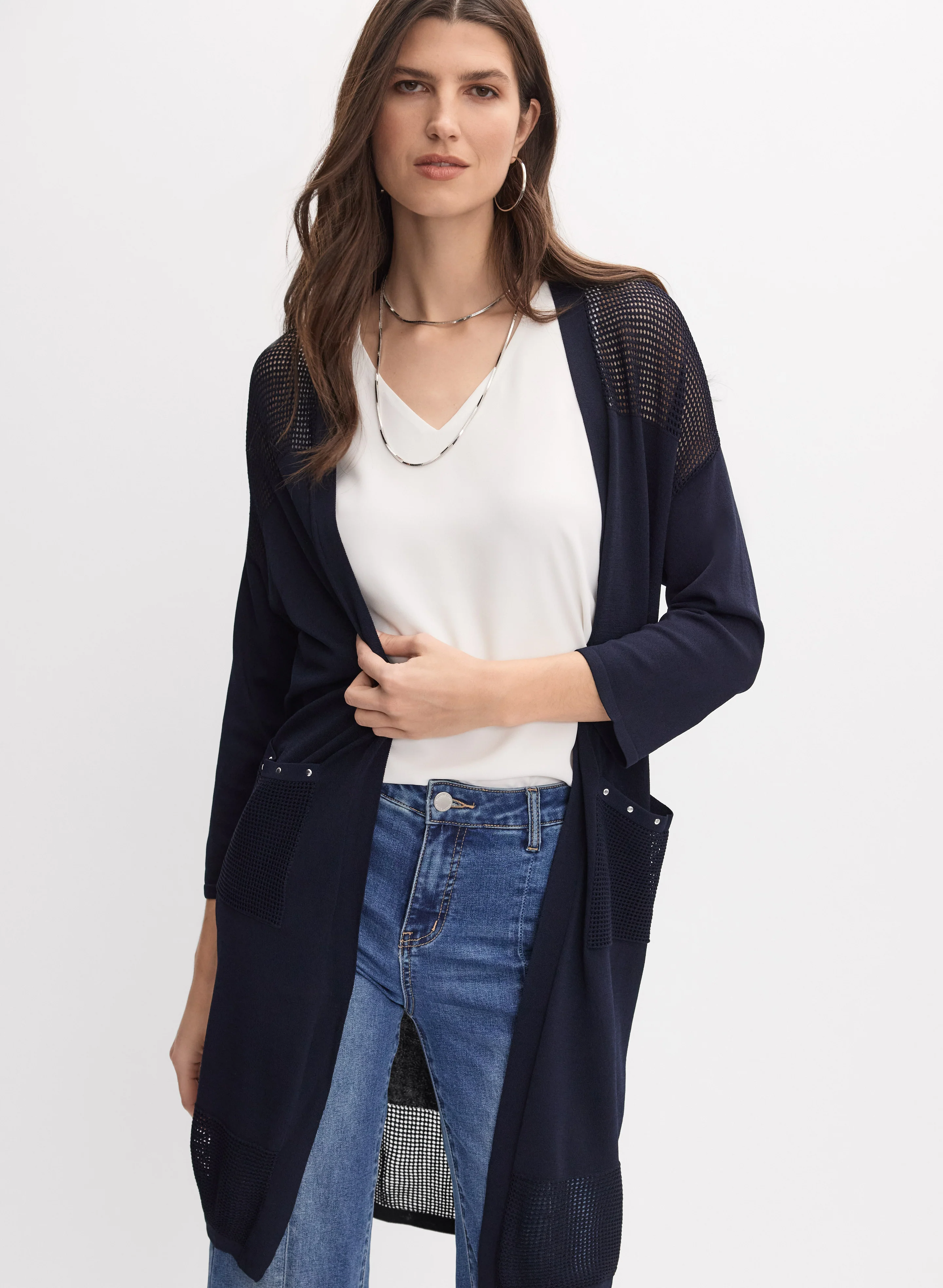 Joseph Ribkoff - Open Long Cardigan