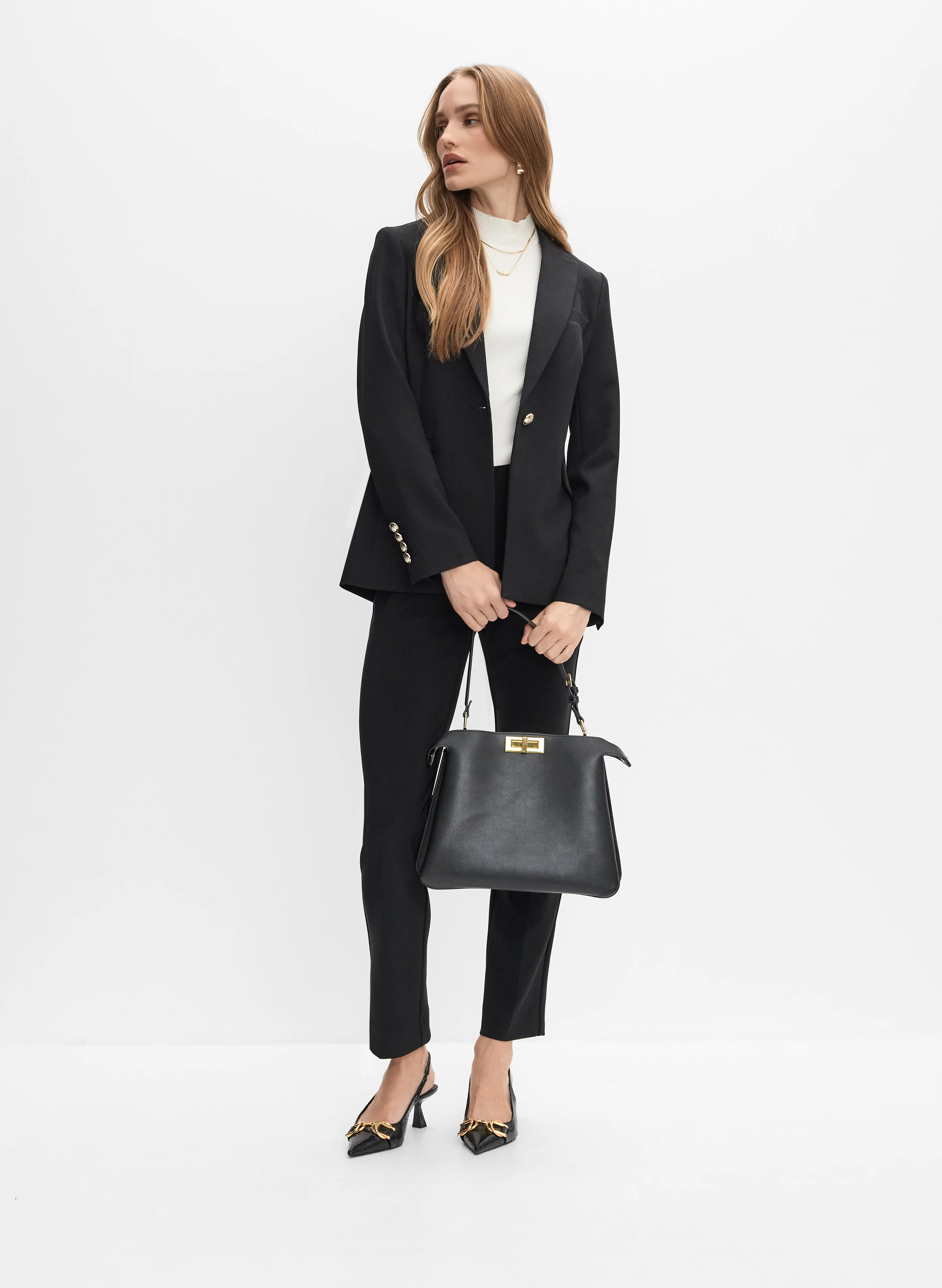Joseph Ribkoff – Pull-on Straight Leg Pants - Image 3