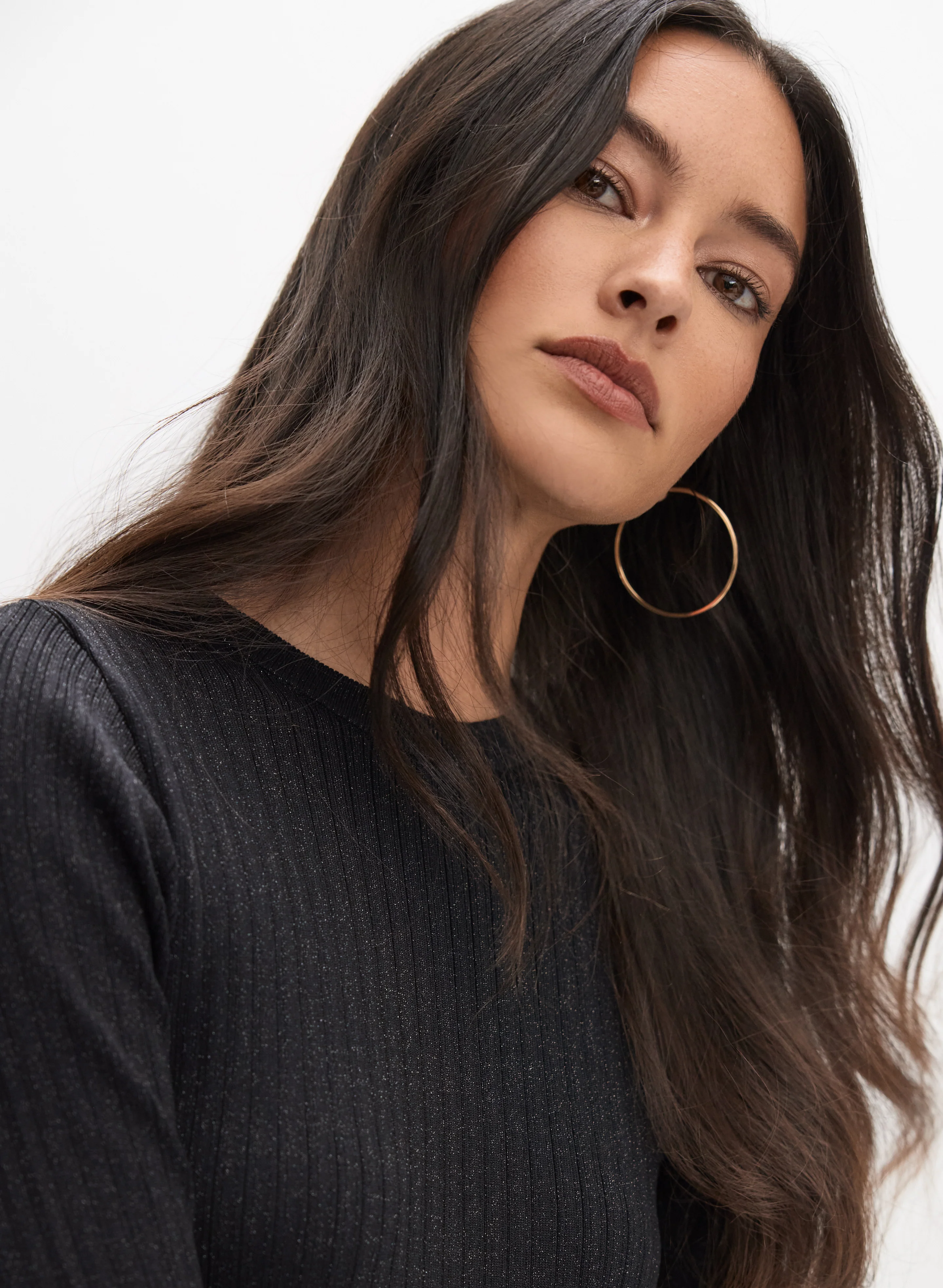Joseph Ribkoff - Ribbed Knit Sweater Dress - Image 4
