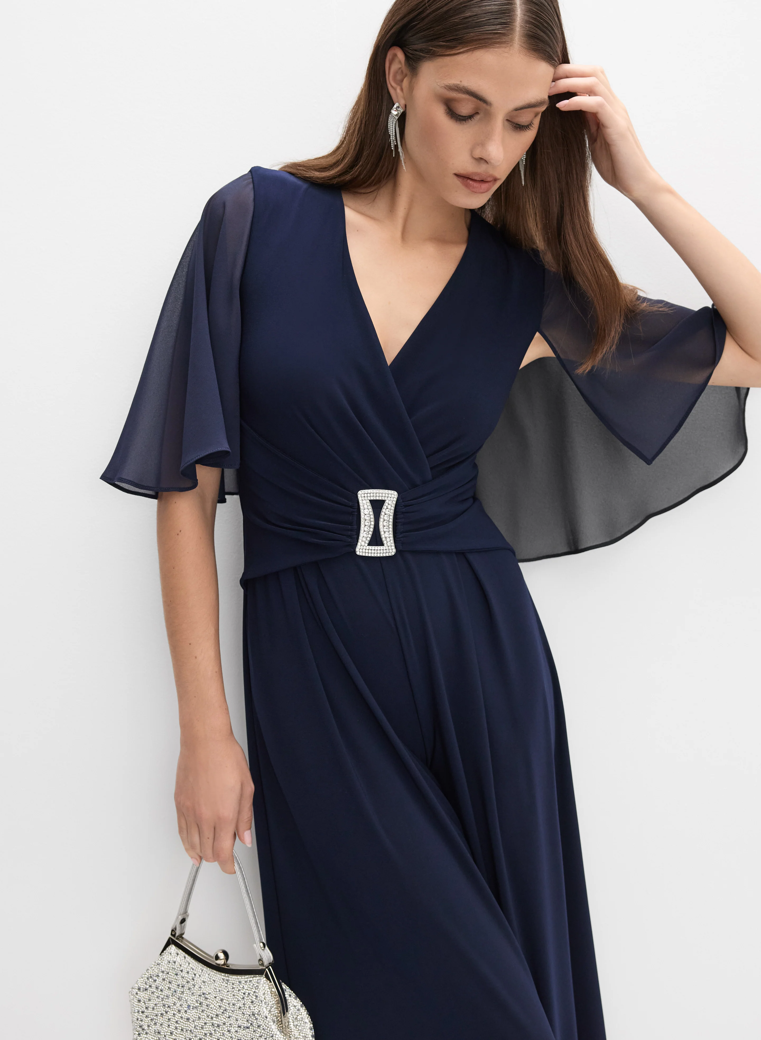 Joseph Ribkoff - Wide-Leg Jumpsuit - Image 4