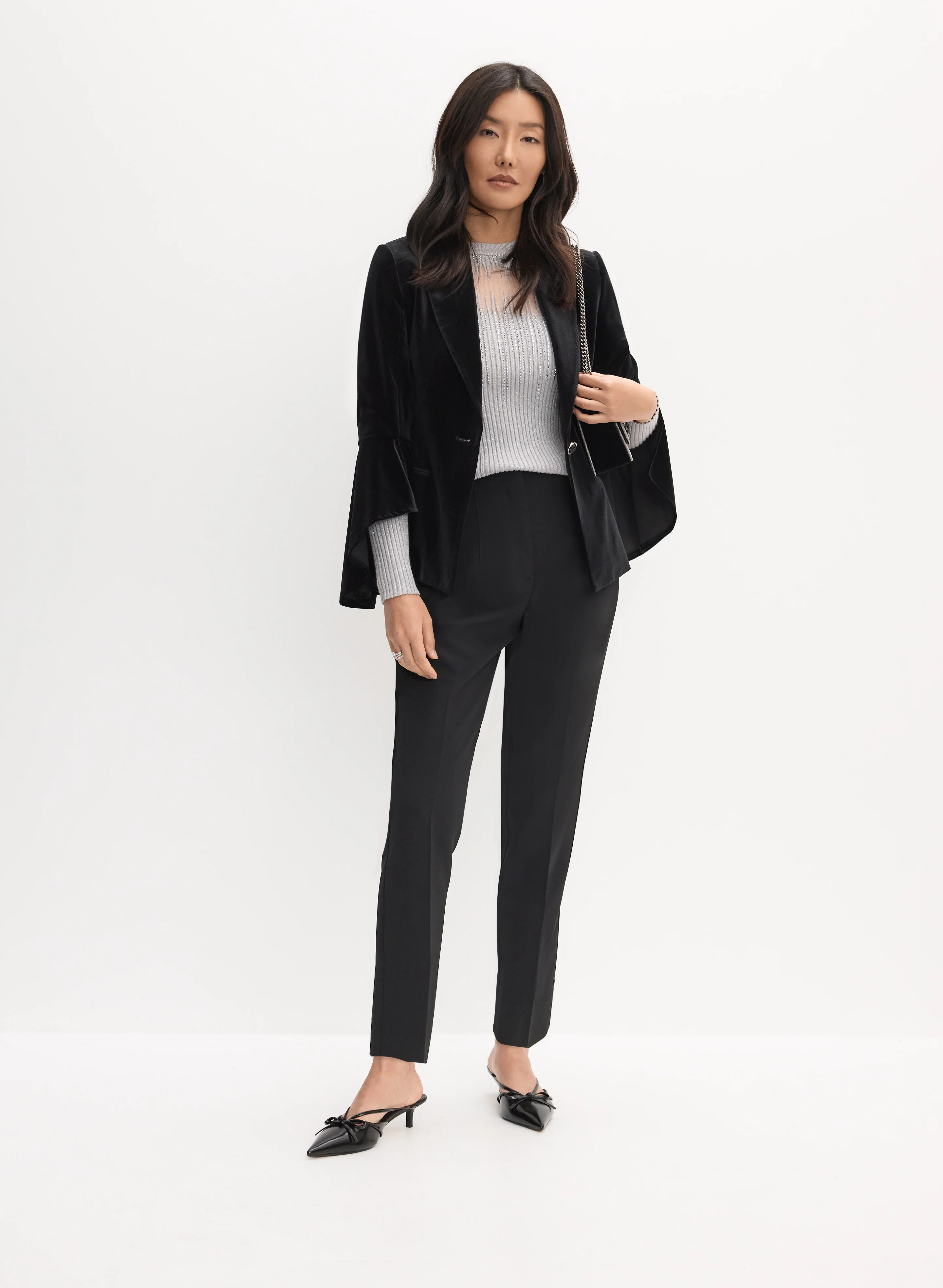 Juliette Dart Waist Straight-Leg Pants - Image 3