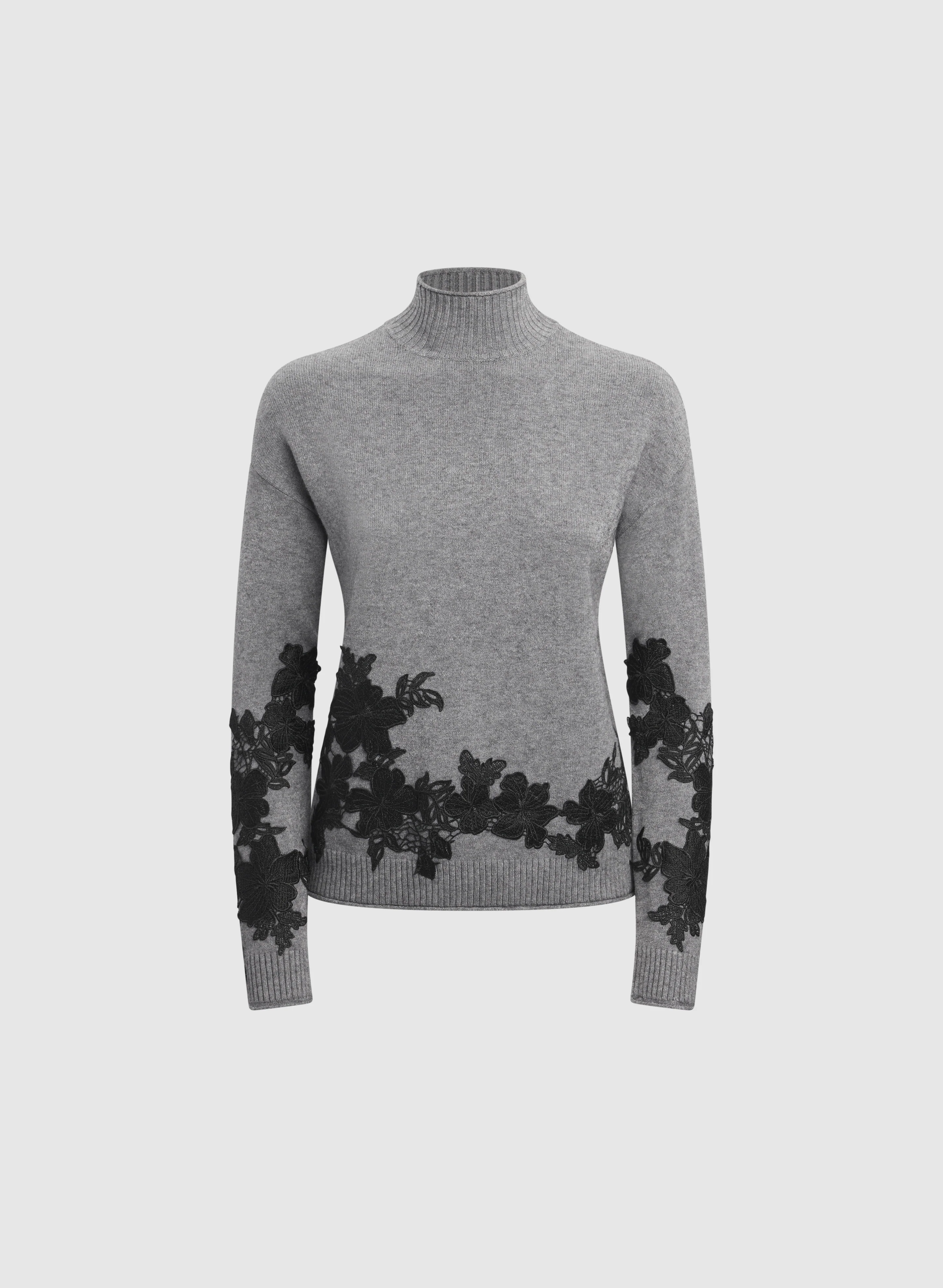 Lace Applique Sweater - Image 6